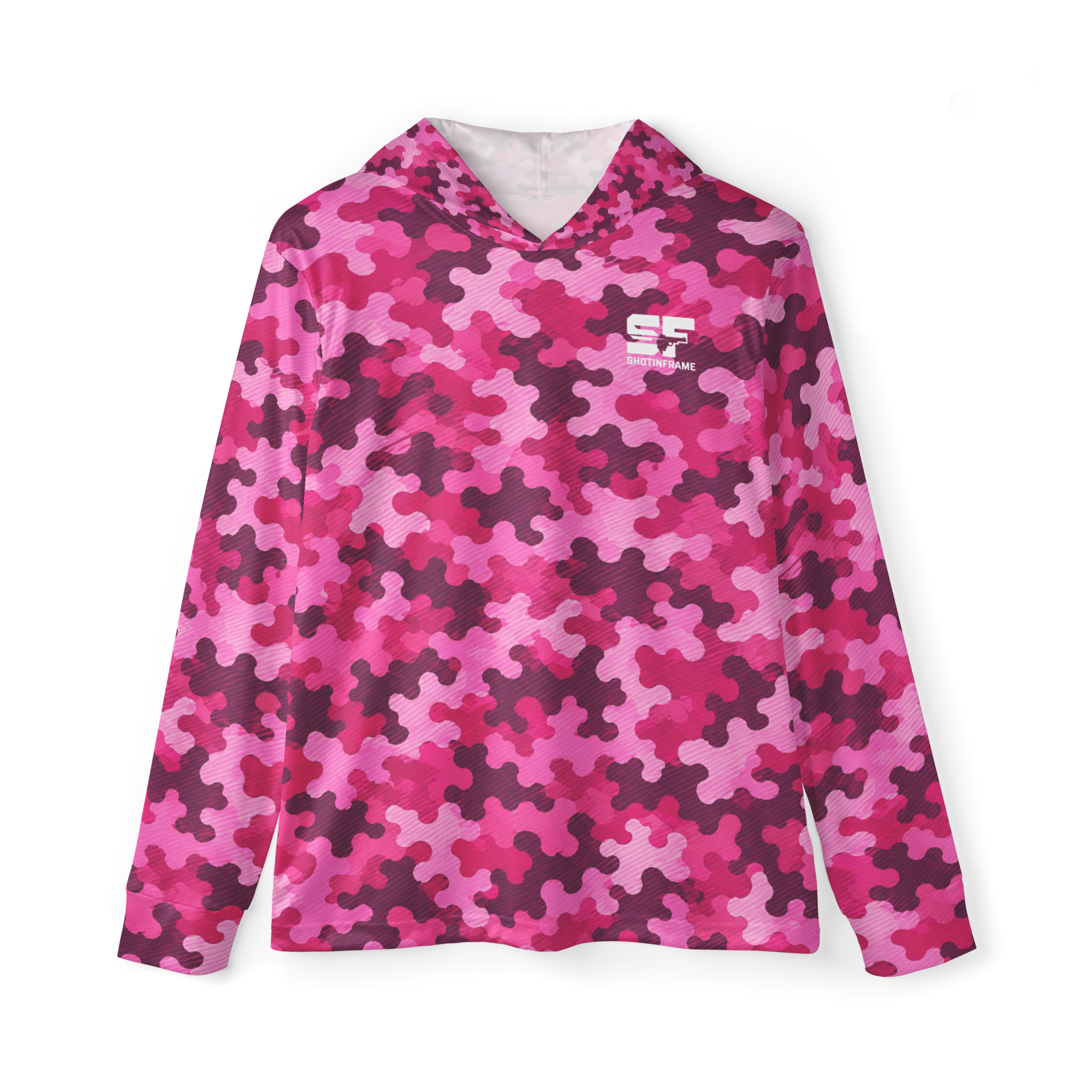 Pink Camo Sun Hoodie