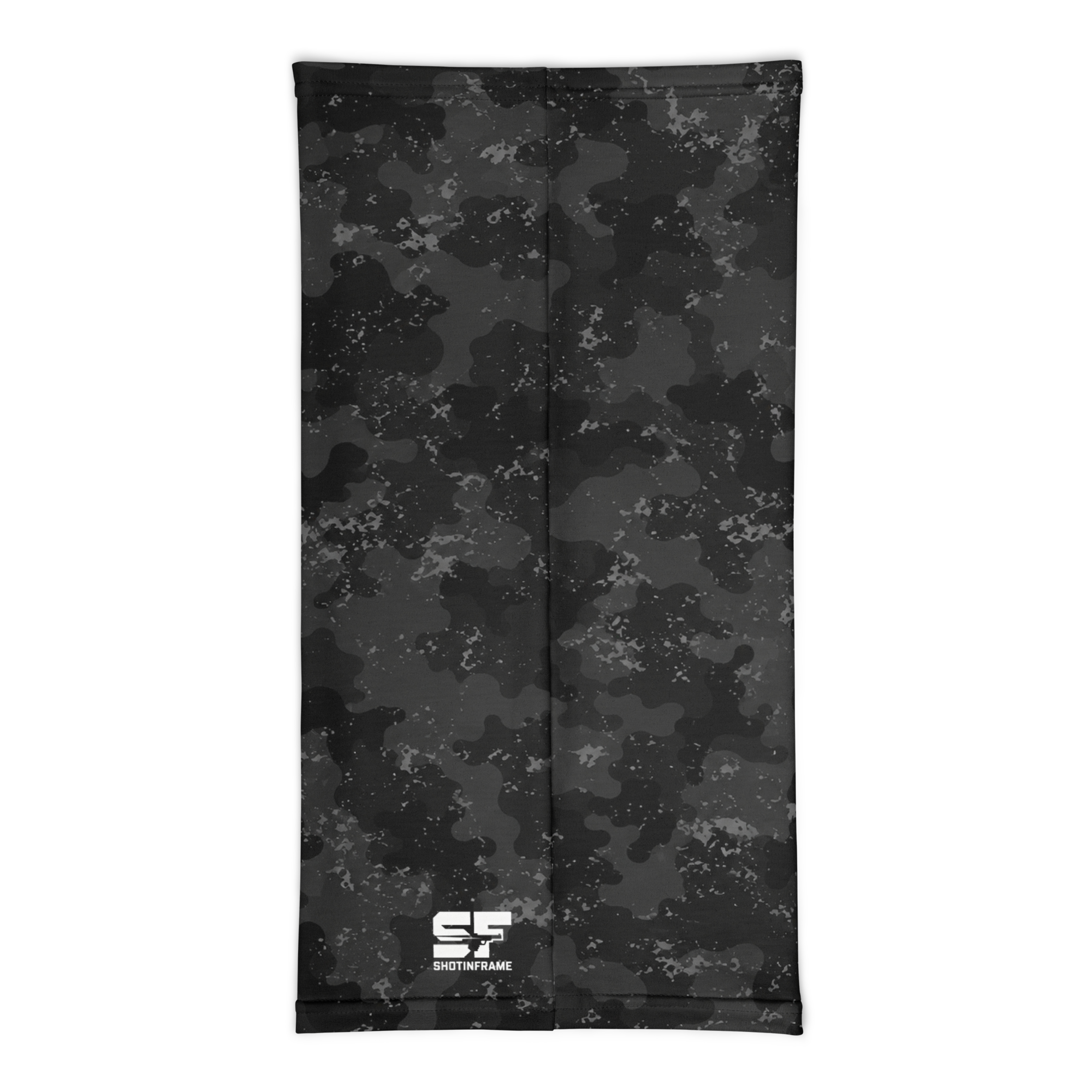 Black Camo Neck Gaiter