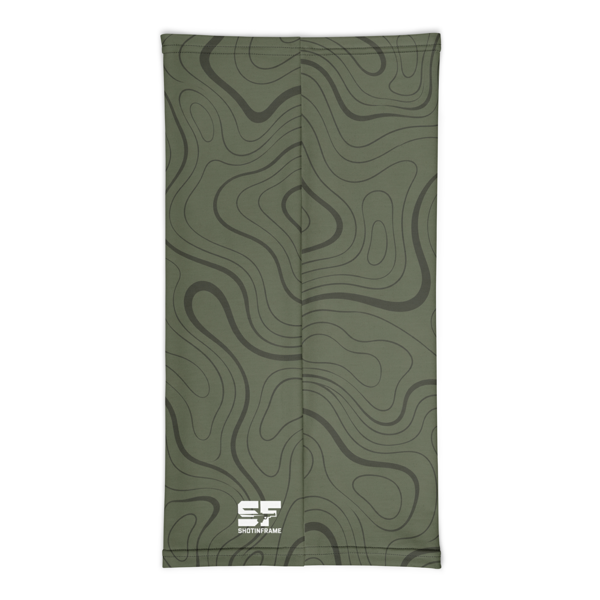 Topographic Camo Neck Gaiter