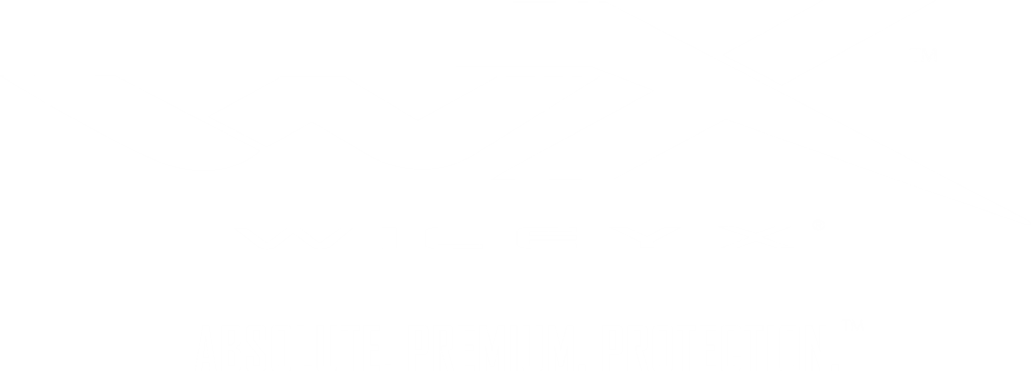 Black and white logo of WileyX with slogan 'Absolute. Premium. Protection.'