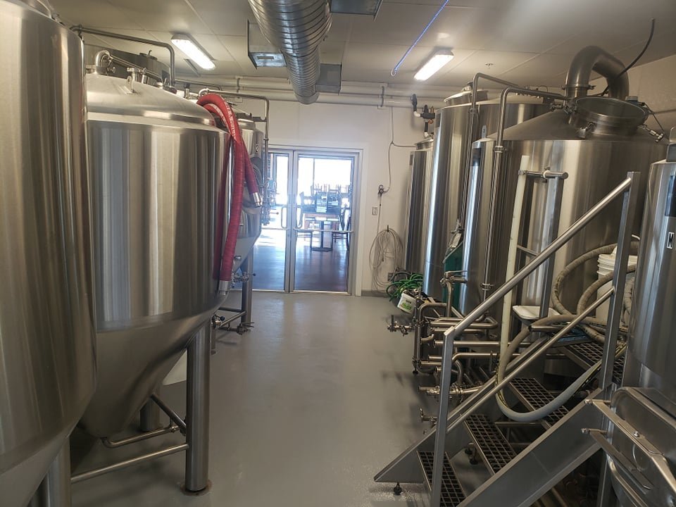 plancher epoxy microbrasserie