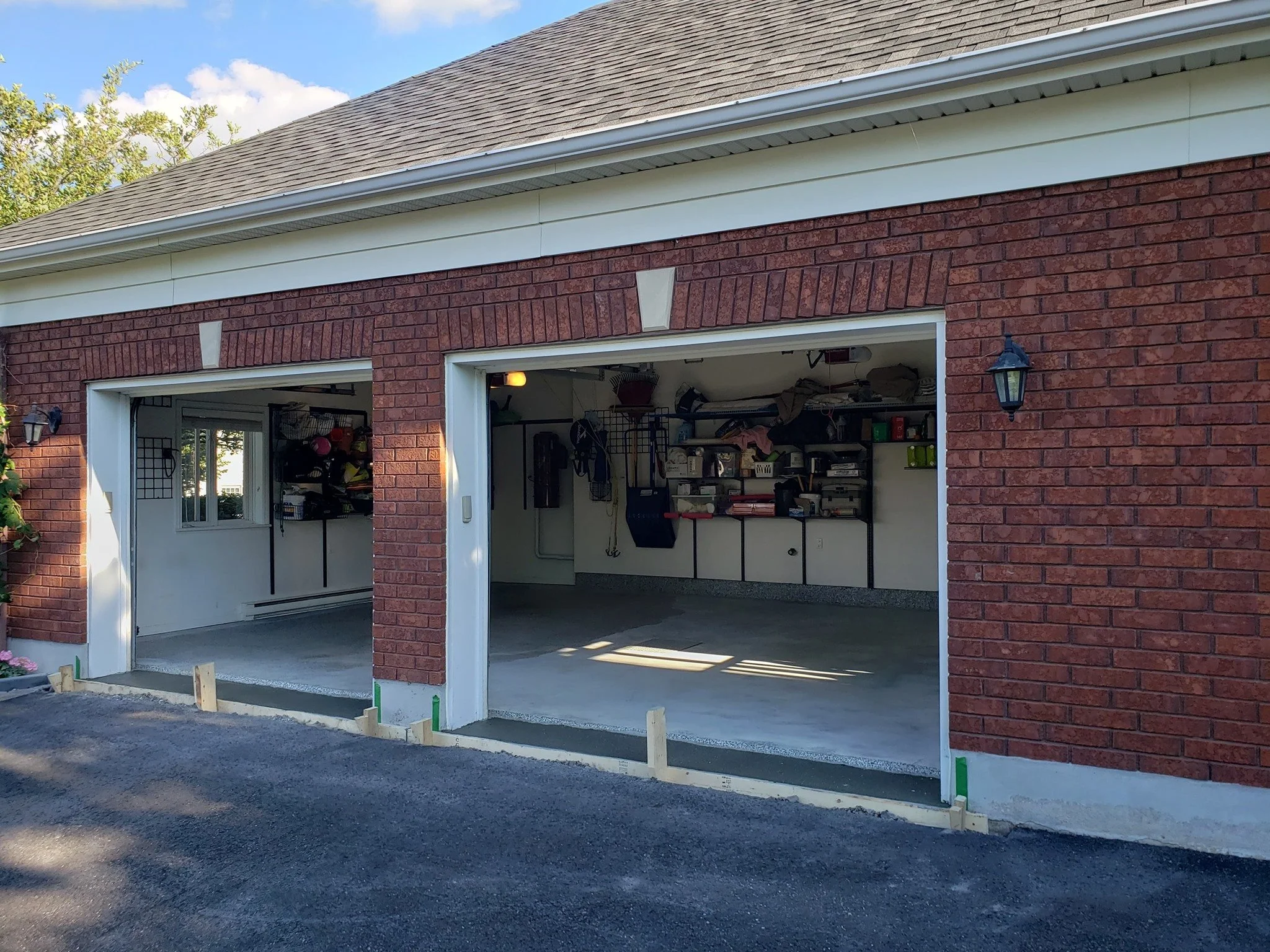 réparation de béton nozing garage