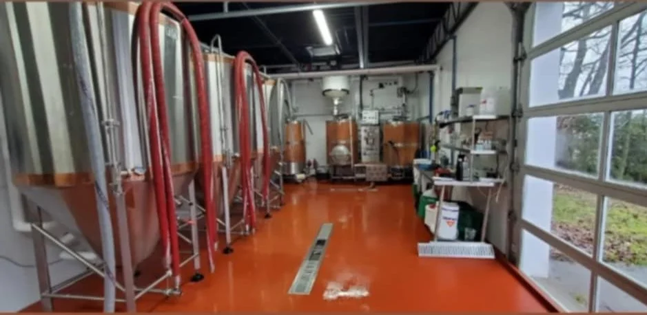 plancher epoxy microbrasserie