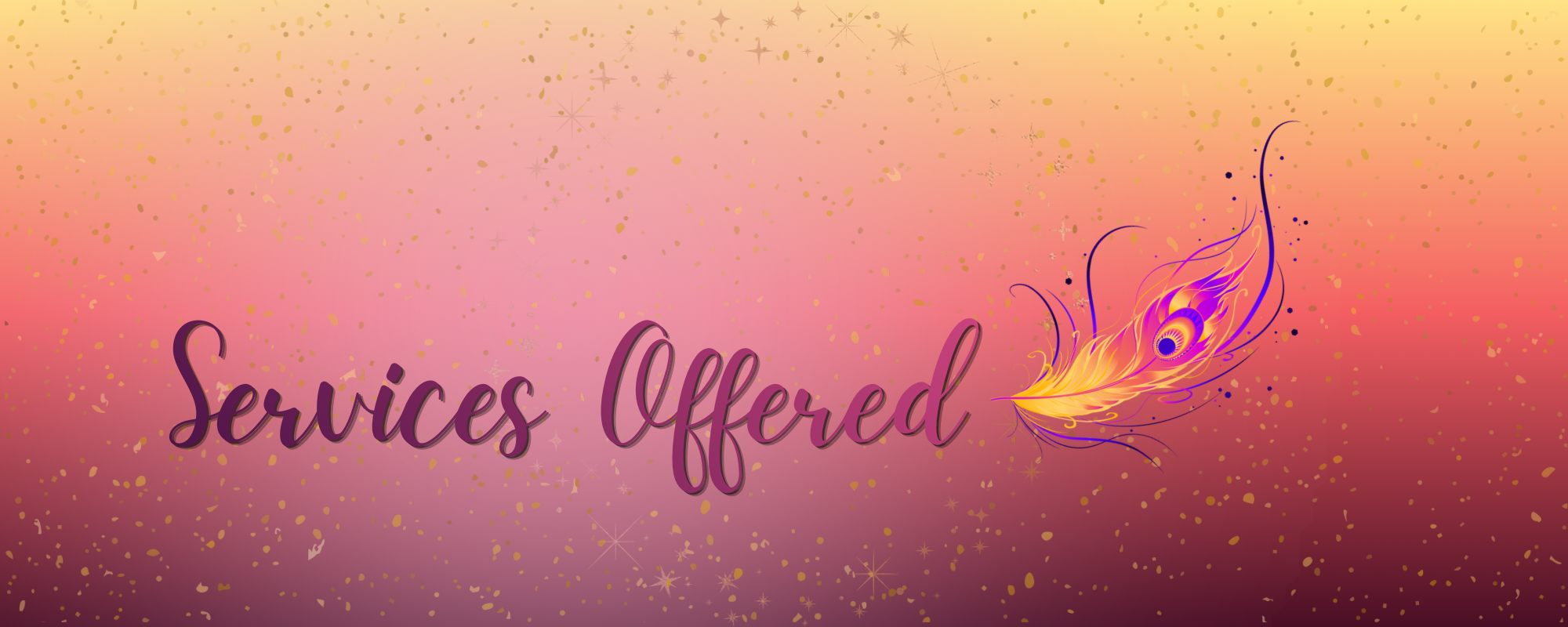 Services Offered Wildfire Alchemy Studio