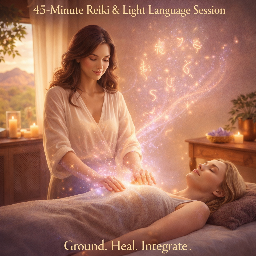 45-Minute Reiki & Light Language Session