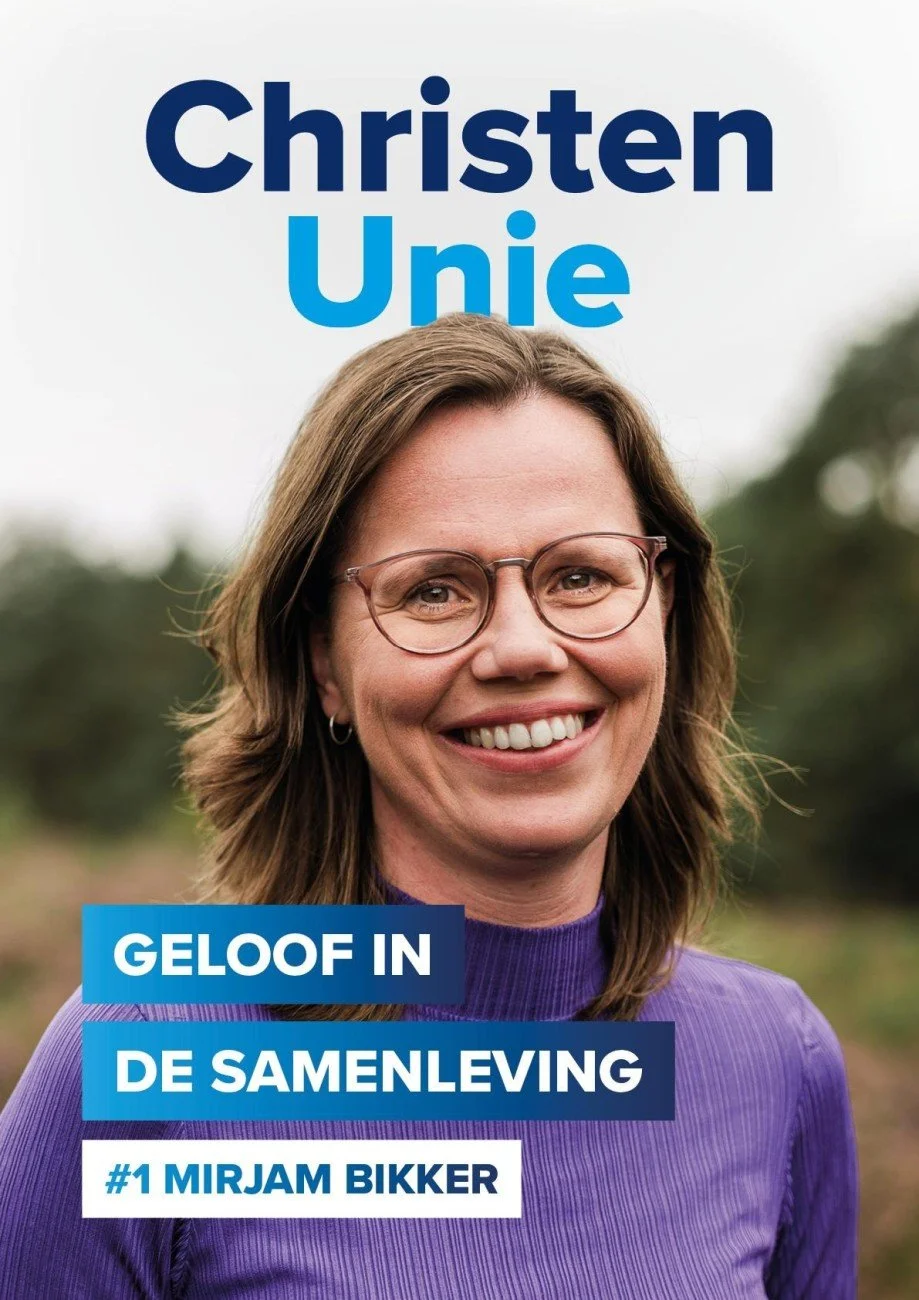 Mirjam Bikker - Campagnebeeld ChristenUnie
