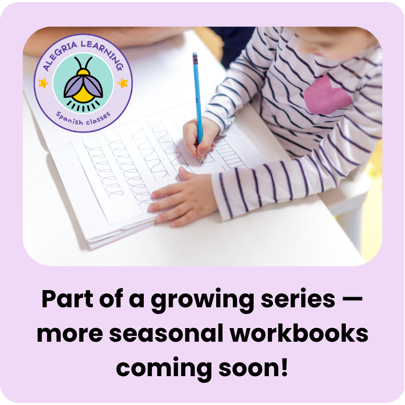 more spanish workbooks coming soon