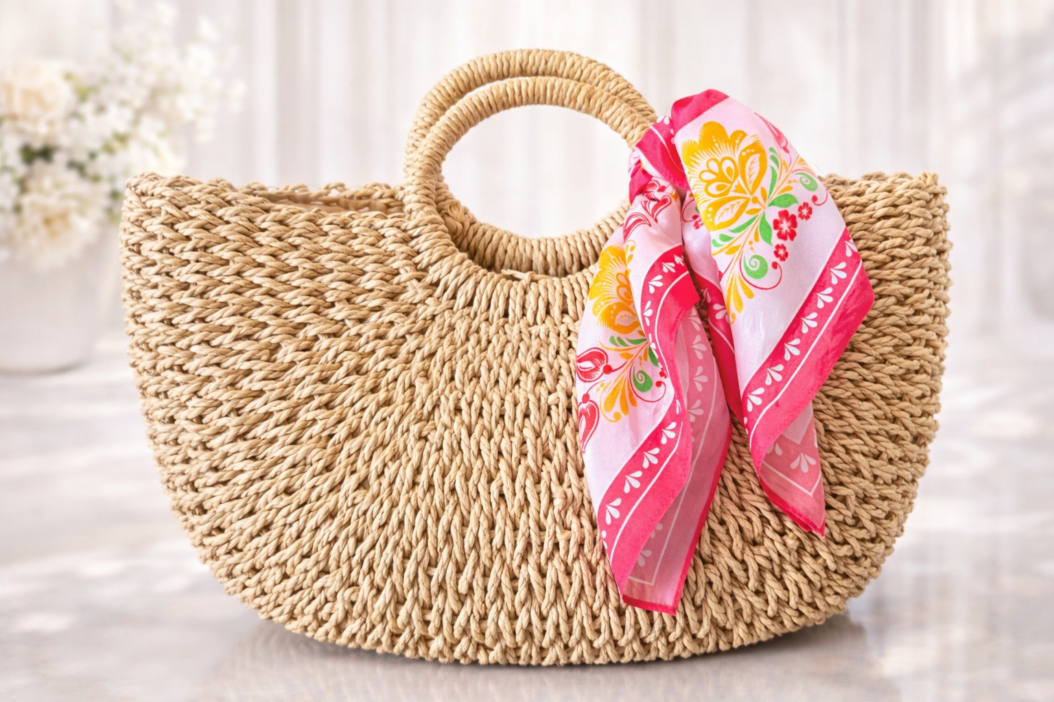 WOVEN BAG WITH PINK SCARF.png
