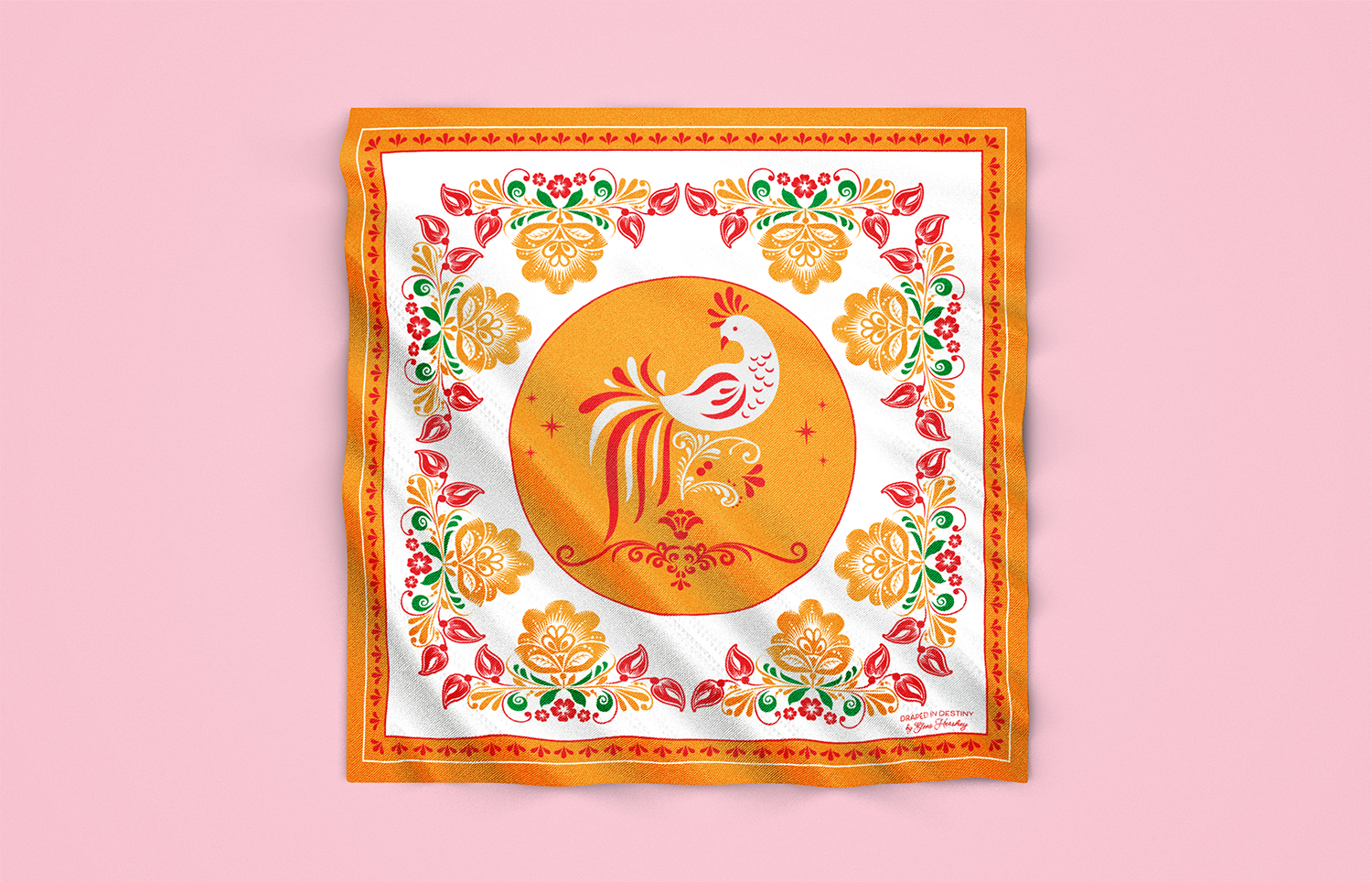 The Bird of Fortunes - Fiery Orange