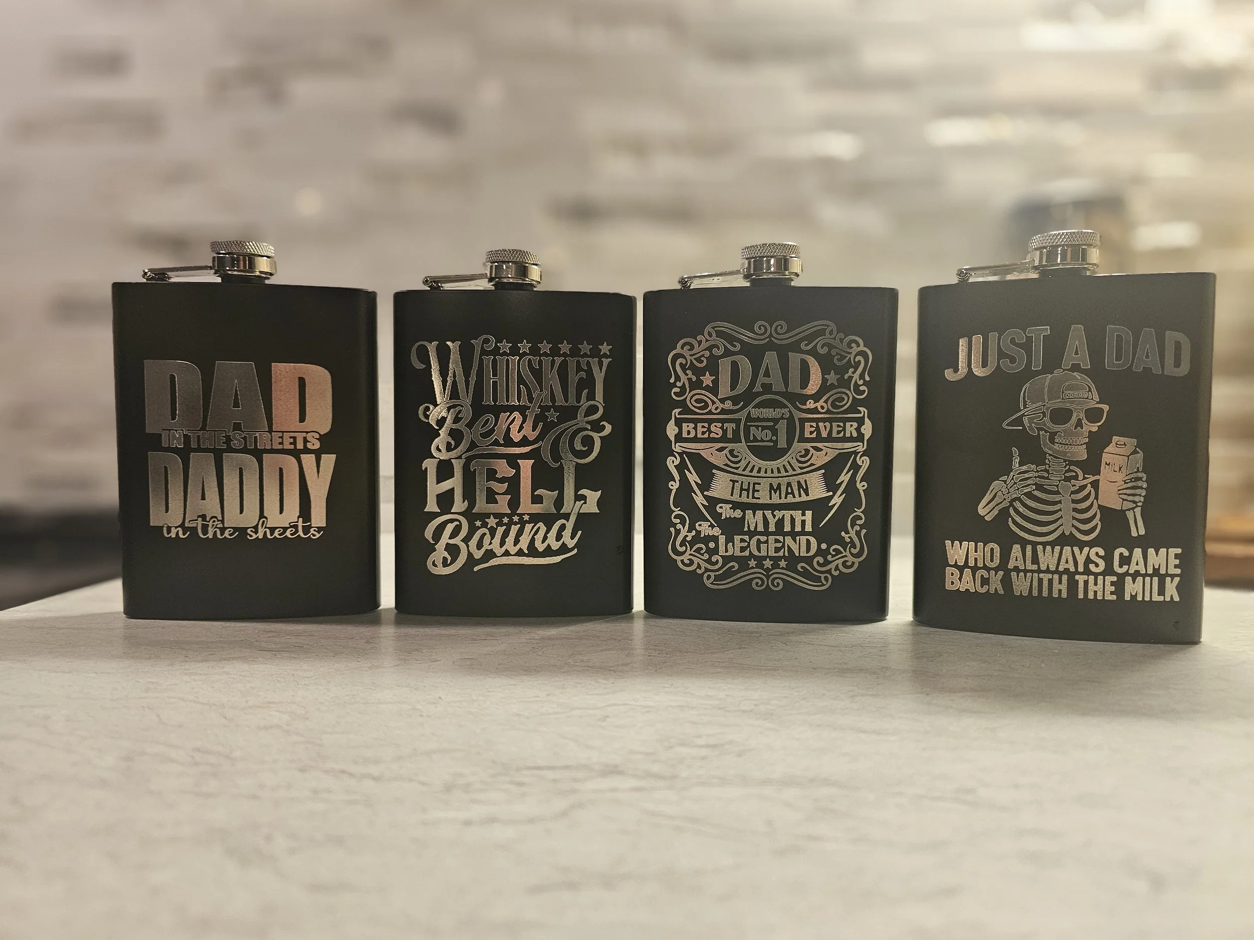 CUSTOM ENGRAVED FLASK STARTING AT 19.99