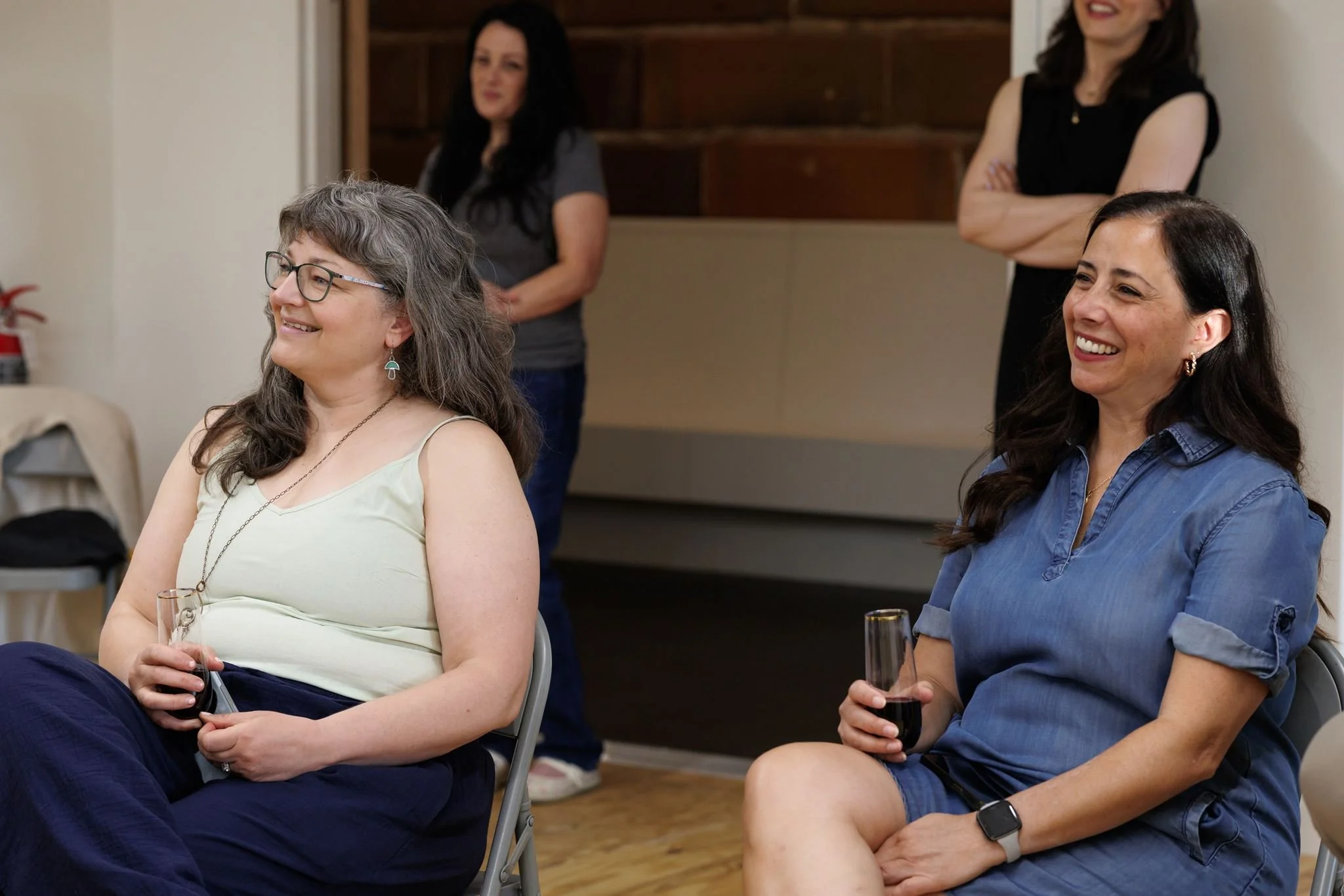 The PinDeck Community of artists organizes events for the public to visit, meet artists, and buy art. This is completely artist-run with no commissions.