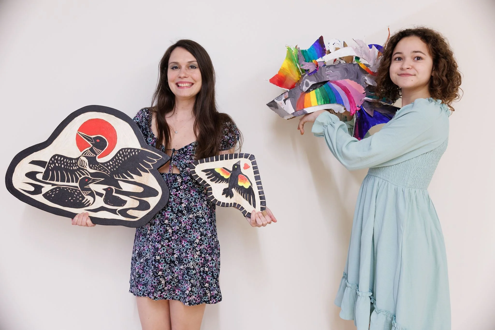 The PinDeck Community of artists organizes events for the public to visit, meet artists, and buy art. This is completely artist-run with no commissions.