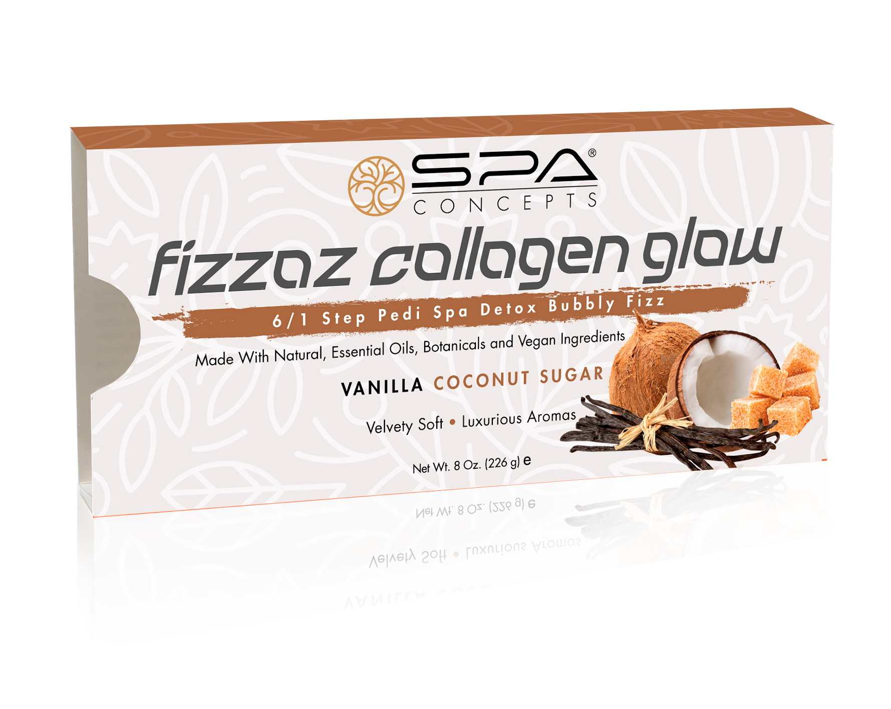 Vanilla Coconut Sugar Fizzaz Collagen Glow