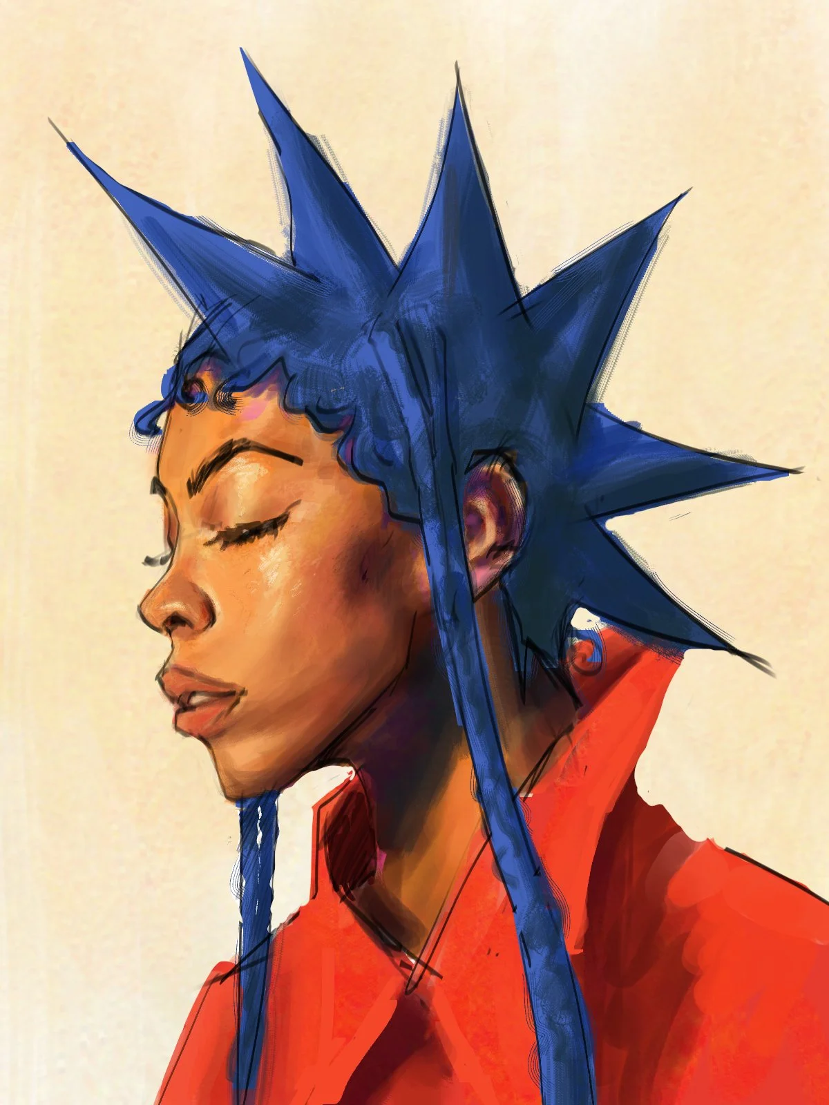 spikey hair girl study.jpg
