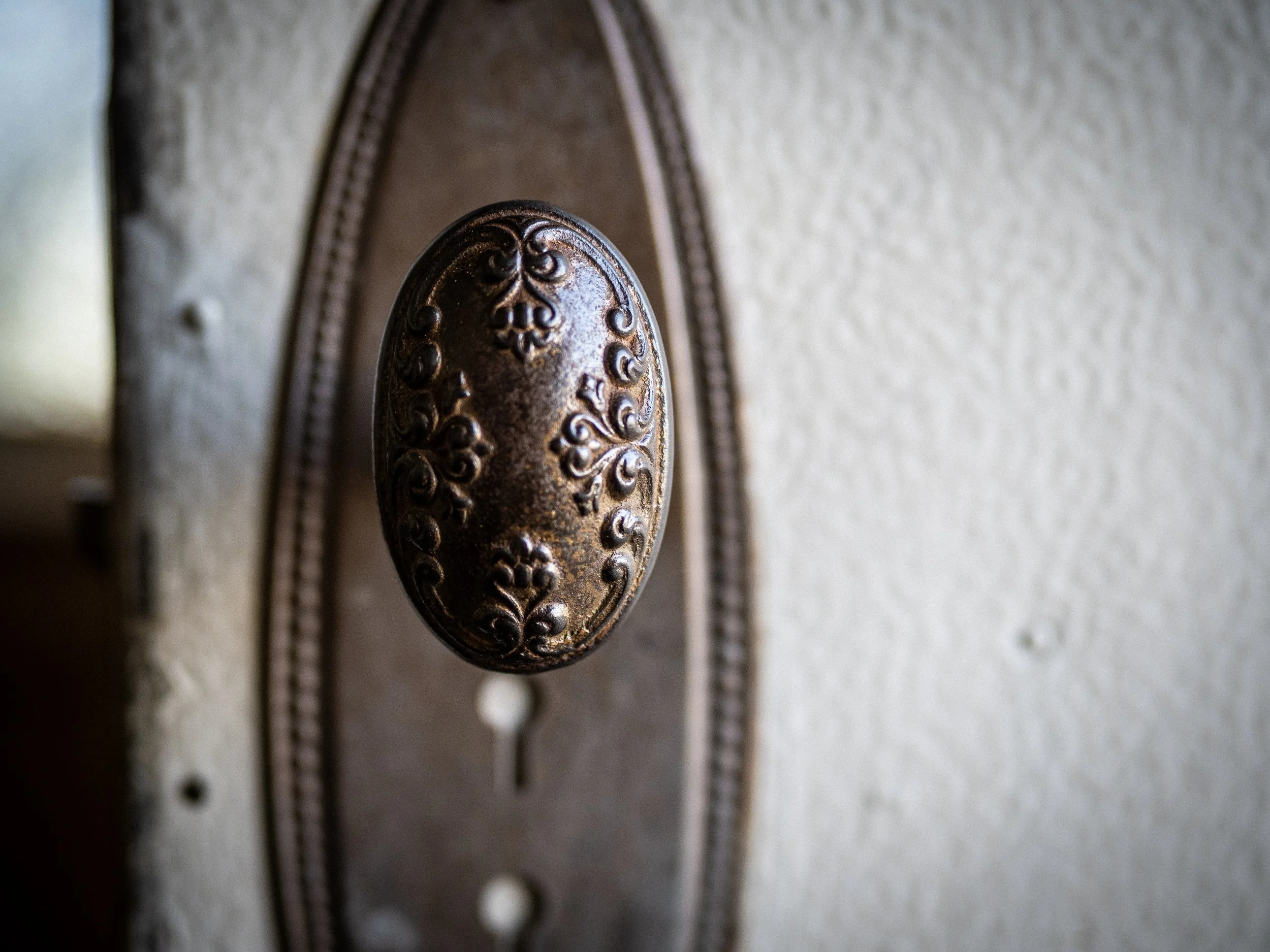 Rocklyn Church detail, Lincoln County, Washington
