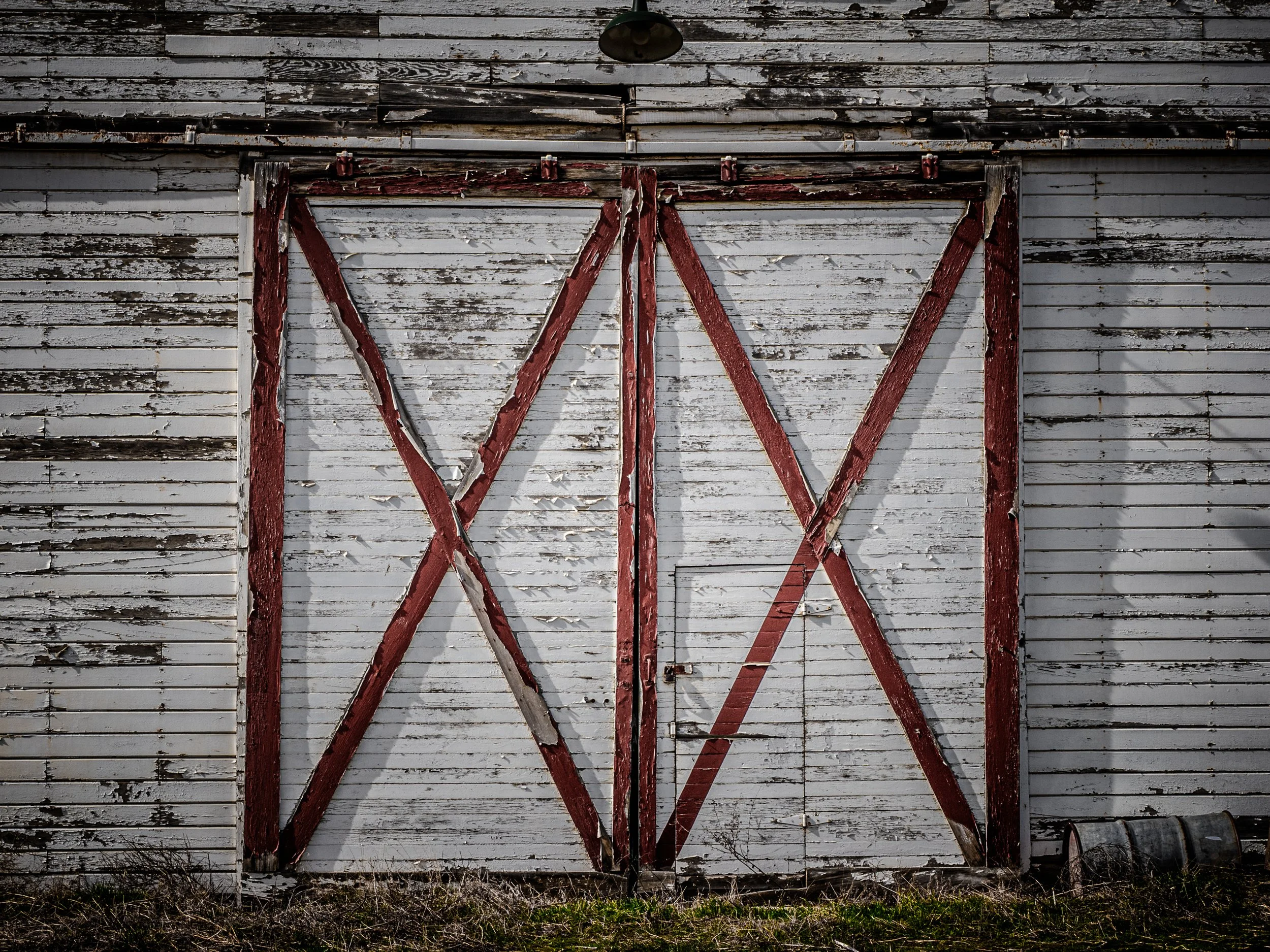 Barn doors, Umatilla County, Oregon