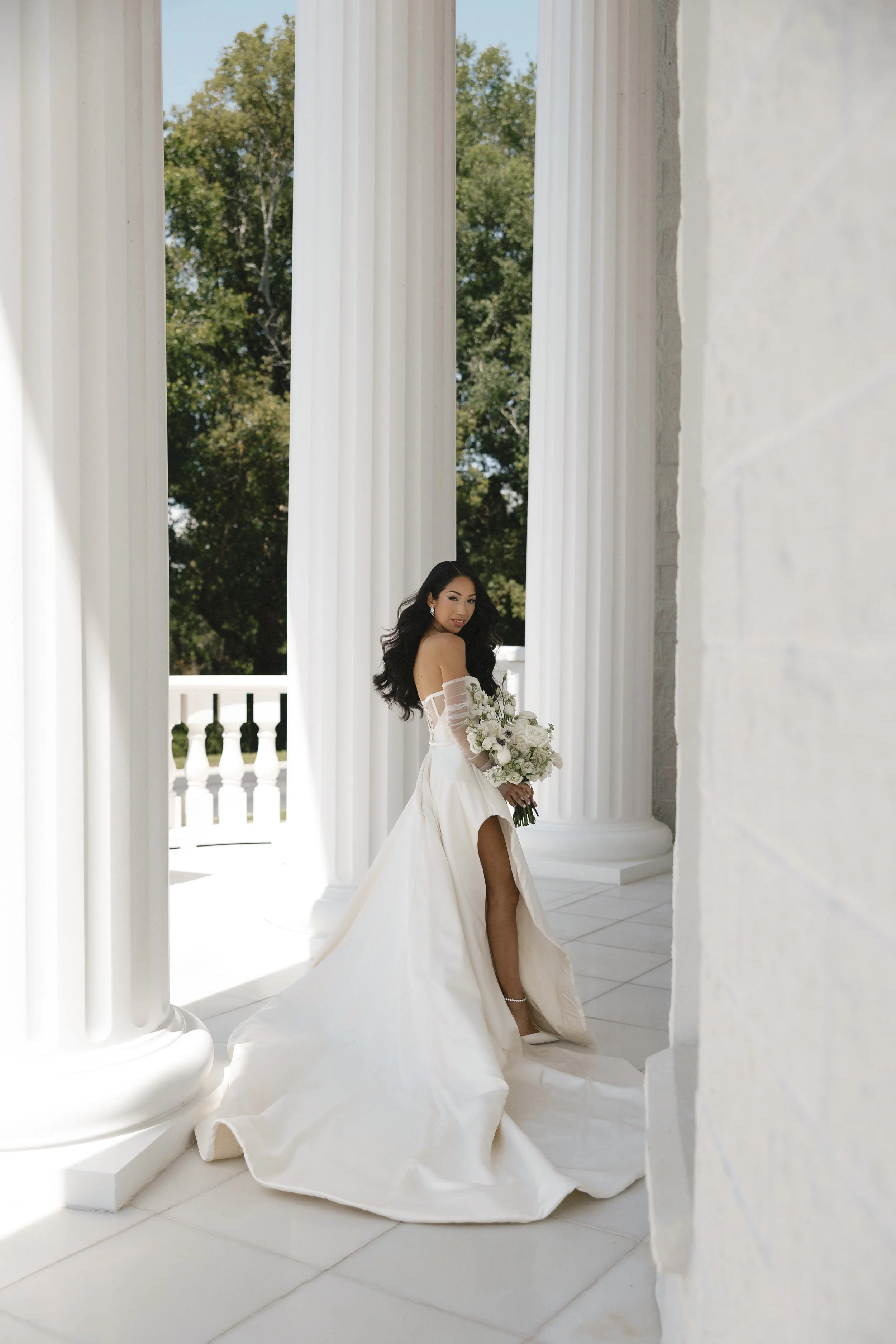 :uxury Bridal Hair, glam waves, updos, timeless hair in South West Florida by Christina Marie Munoz, a luxury bridal hair stylist from New Jersey and South West Florida