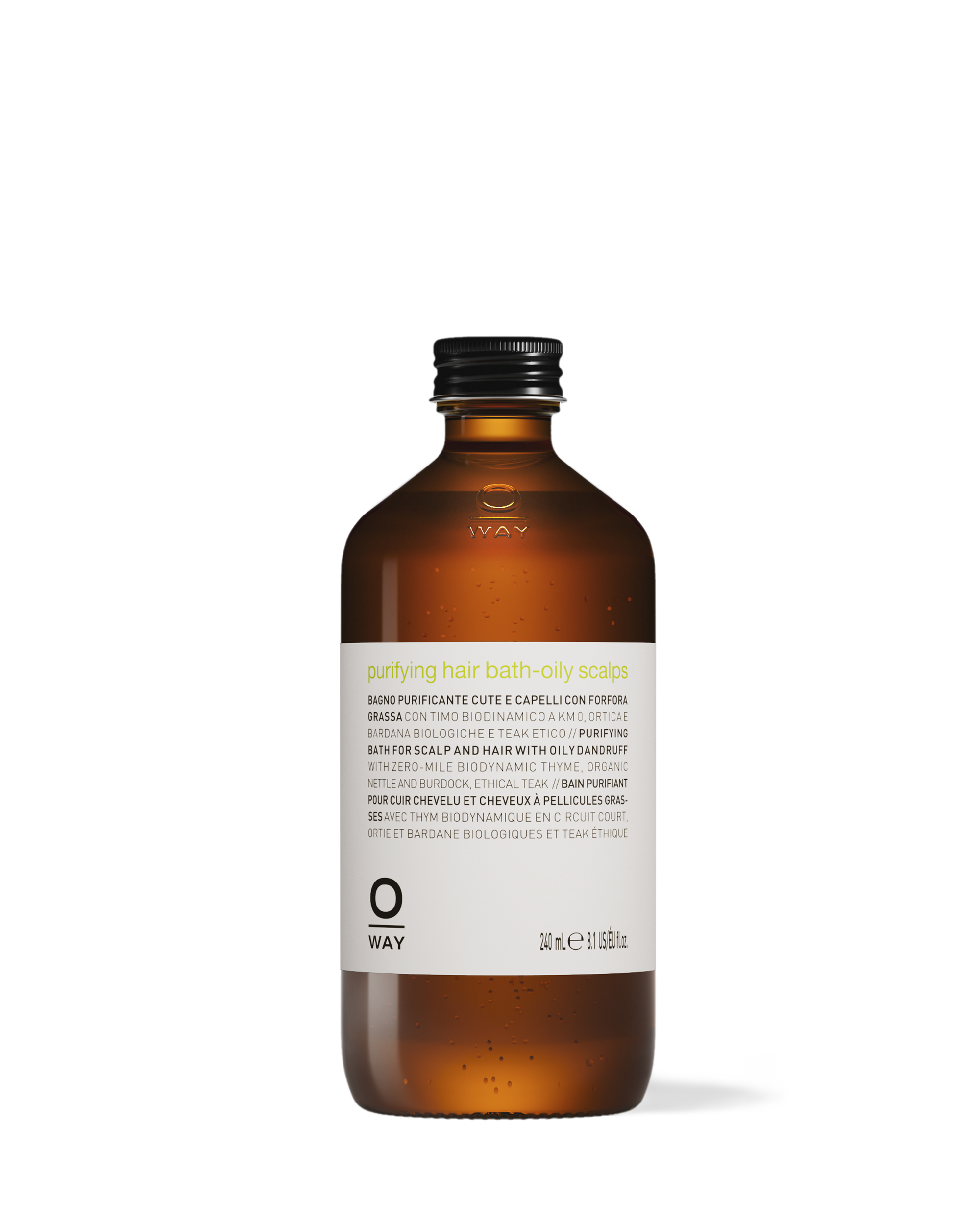 Oway Purifying Hair Bath for oily flaking scalps