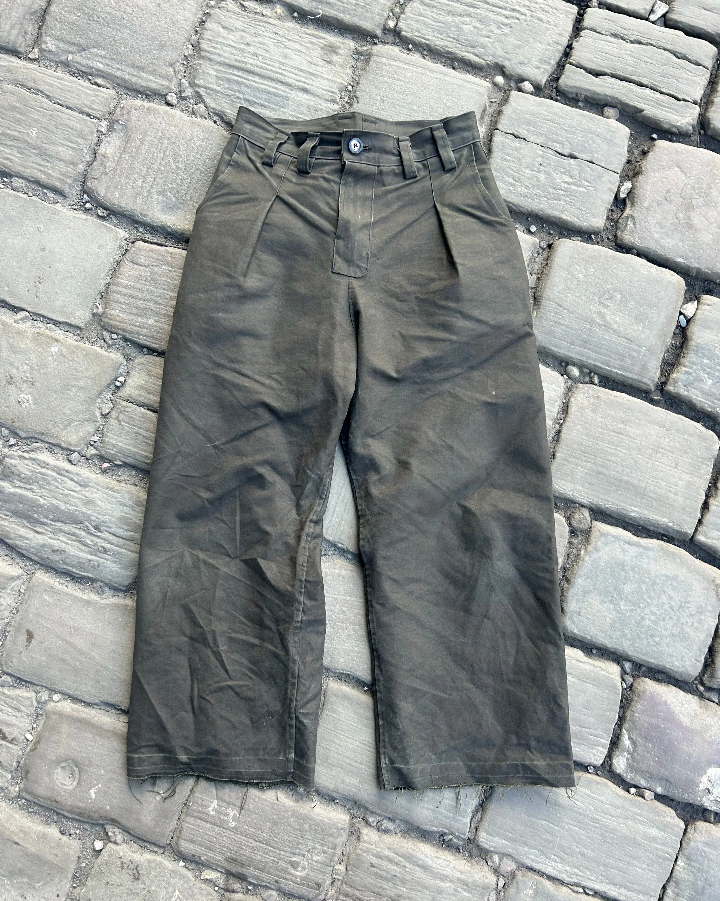 Black Oilskin Canvas