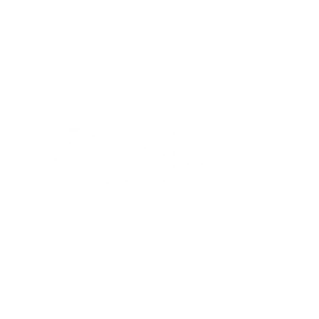 Black background with white Forbes logo in the center.