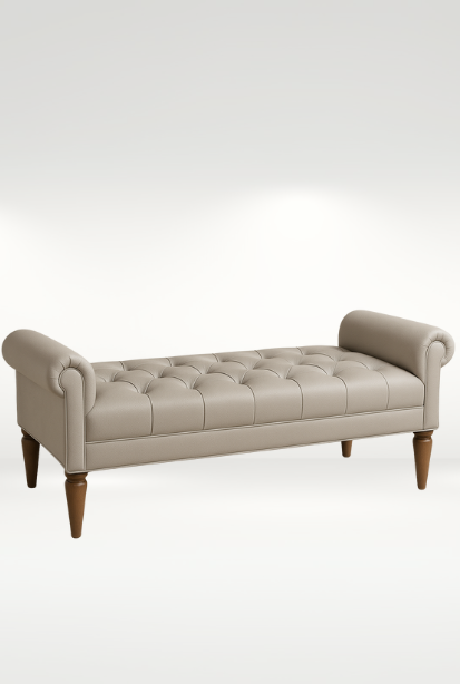 Verona Bench || Shown in Pryceless Clarity Leather

-- (Style #:) JW200-29
-- (Dimensions:) 52W x 20H
-- (Weight:) 100lbs
-- (COL Req:) 136 sq ft | (COM Req:) 8yds