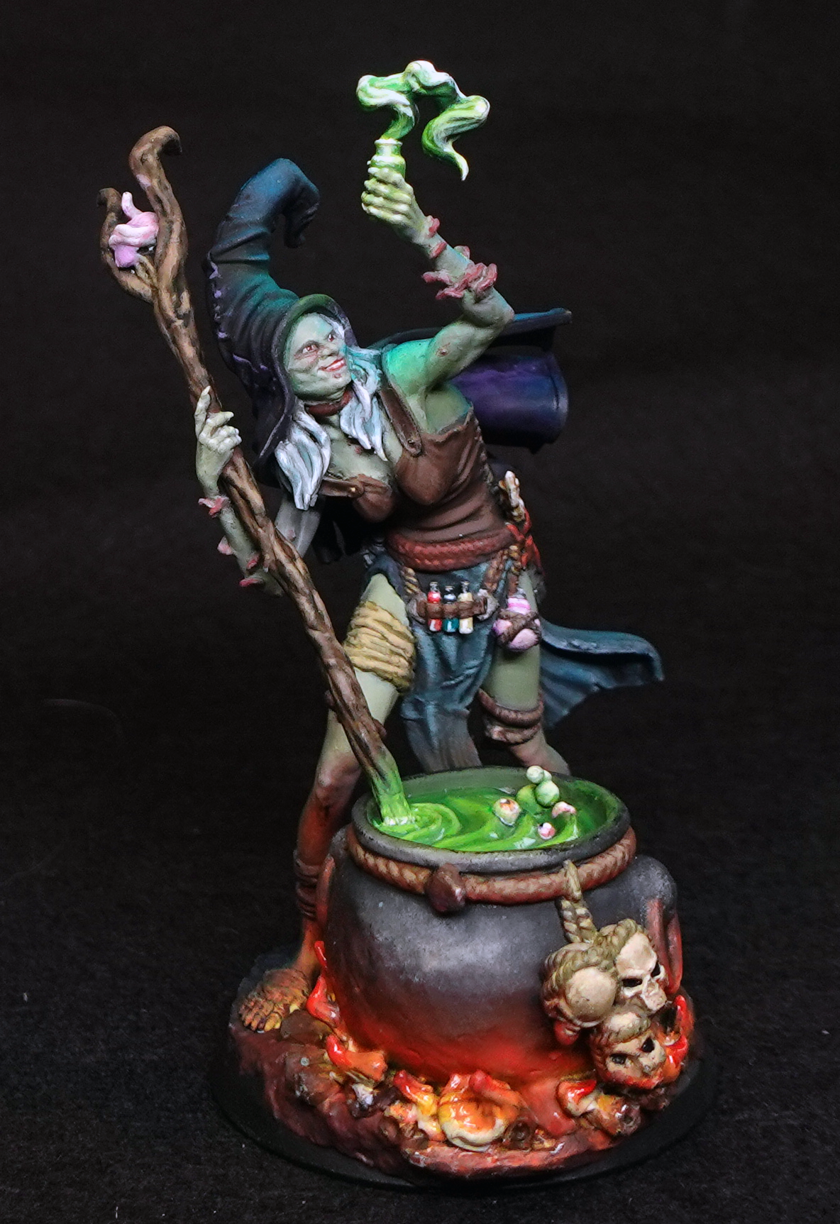Poisonous Hag | Hand-Painted Miniature | 75mm Scale | Collectable