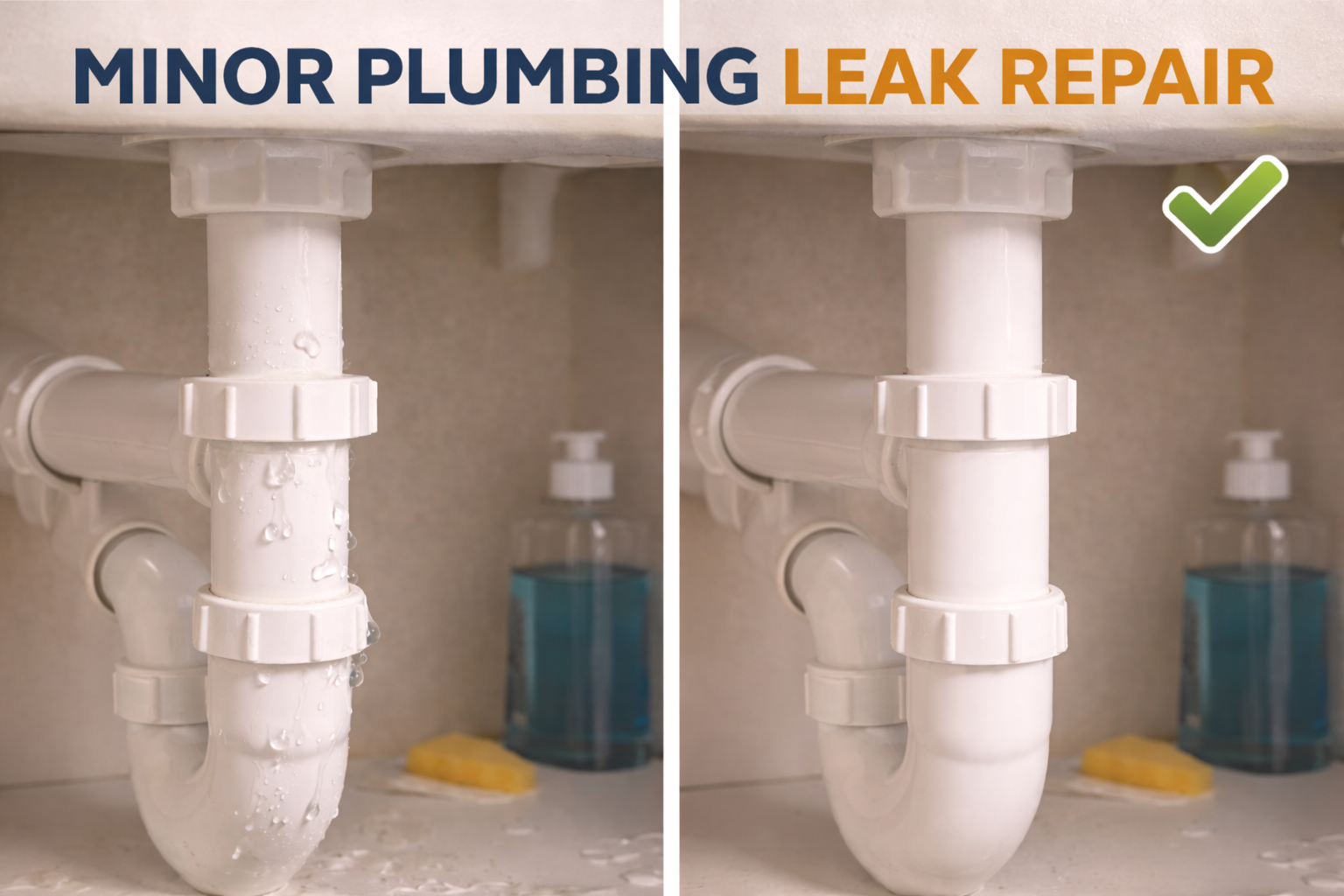 Minor Plumbing Leak Repair