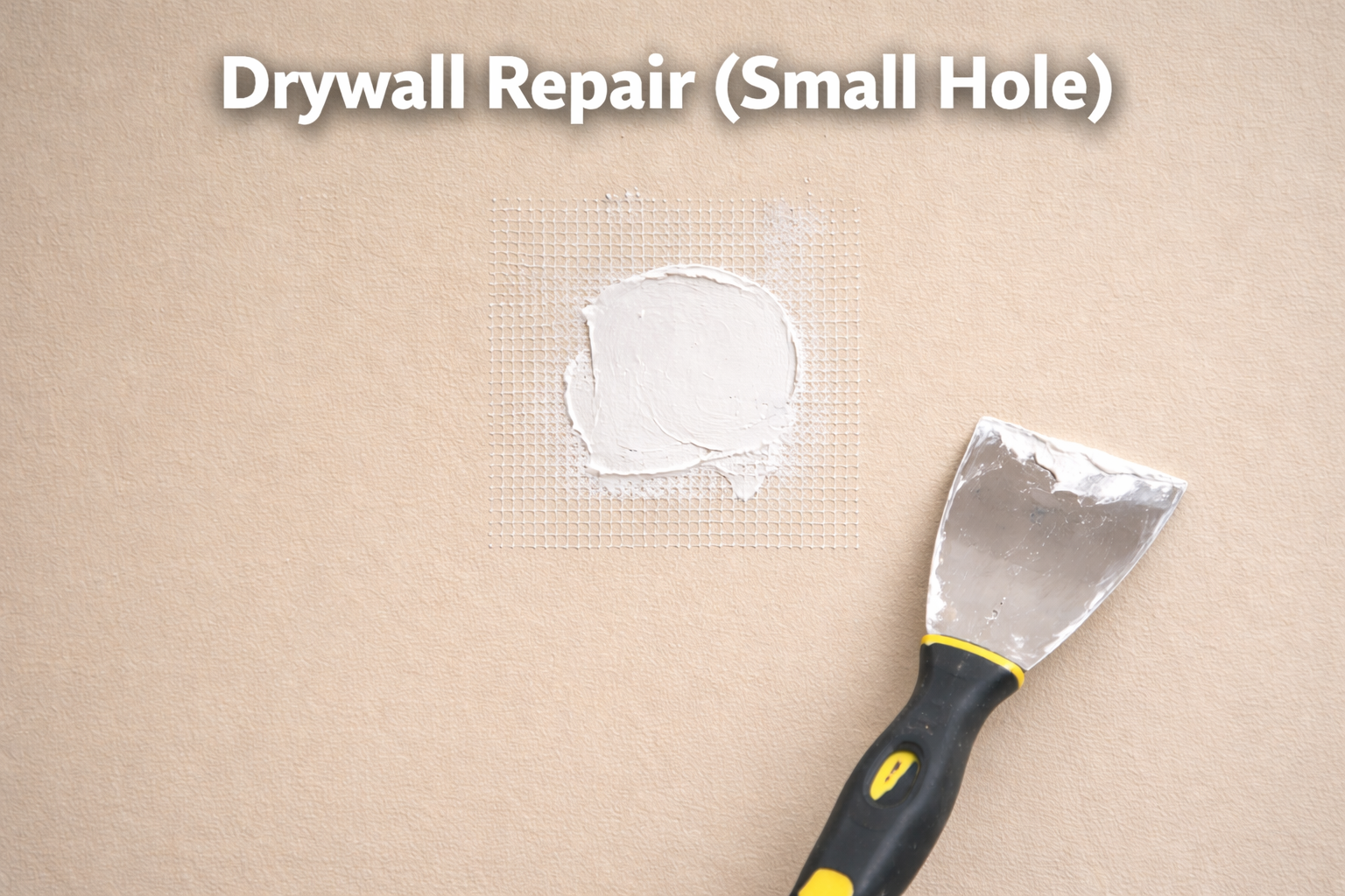 Drywall Repair (Small Hole)