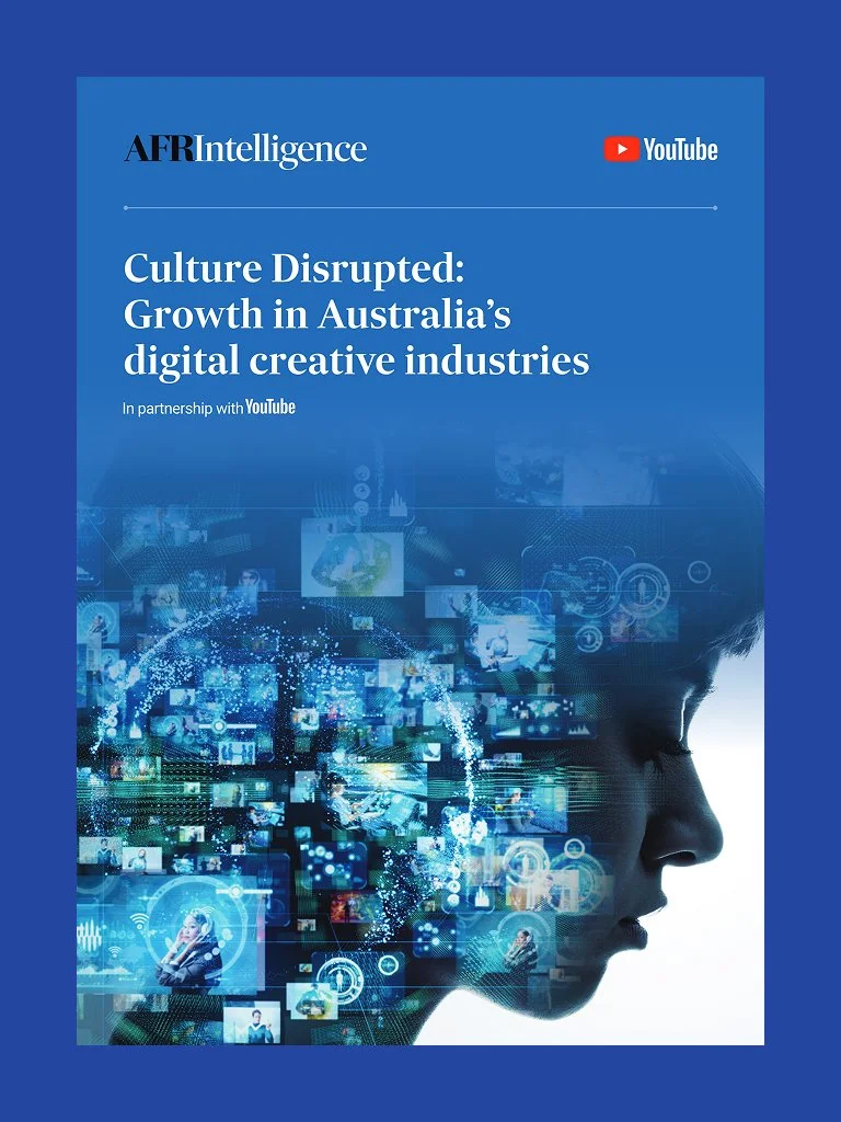 Culture Disrupted: Growth in Australia’s digital creative industries