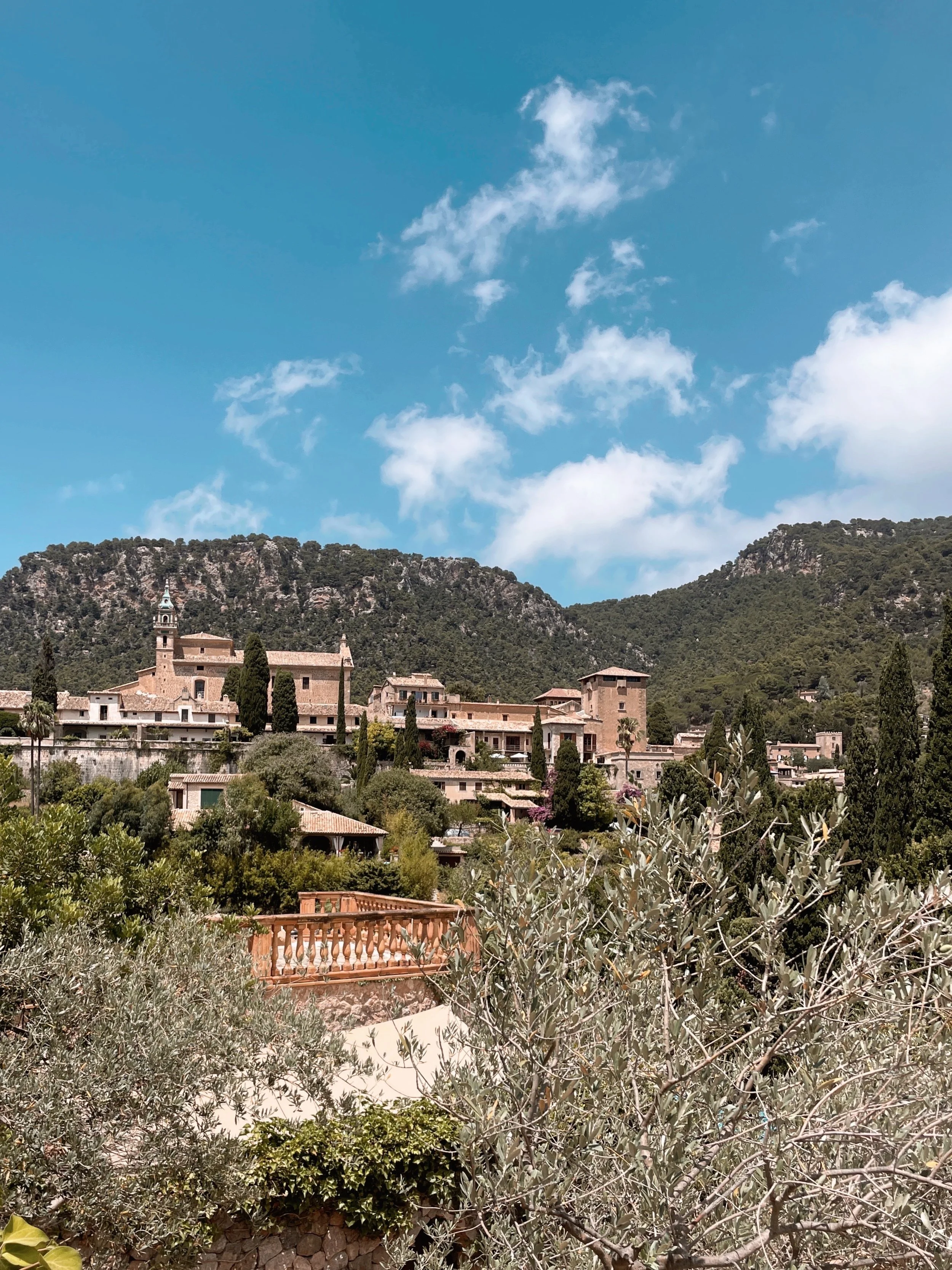 The exquisite village of Valldemossa in the Serra de Tramuntana, Mallorca