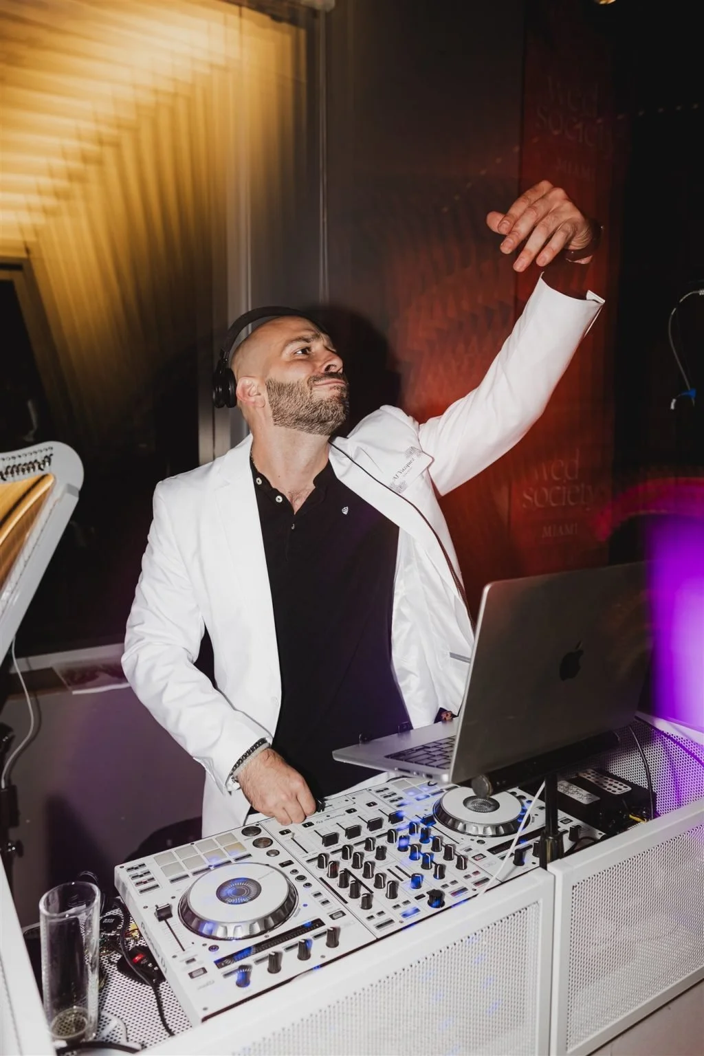 Professional wedding and event DJ services by Cadenza Events in South Florida