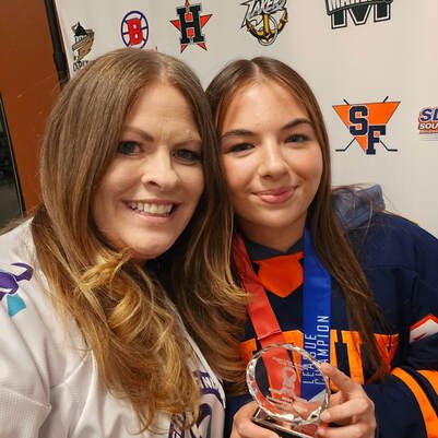 Sydney Fornwald with Ninja mama