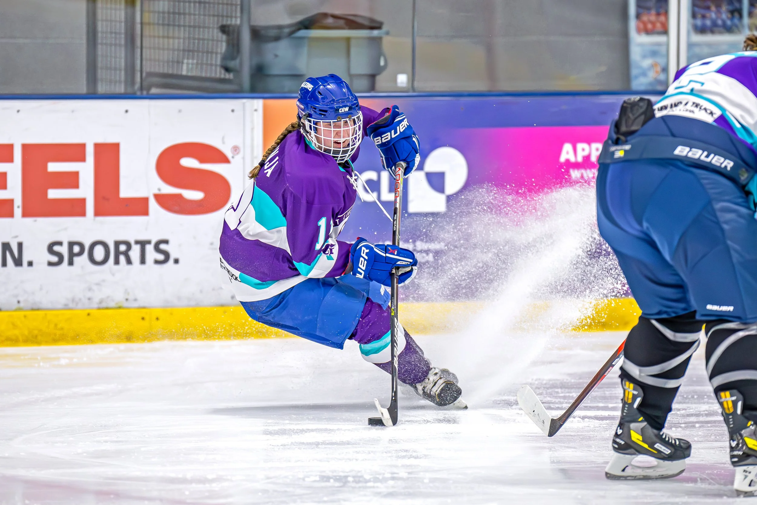 Ninja Hockey Player
