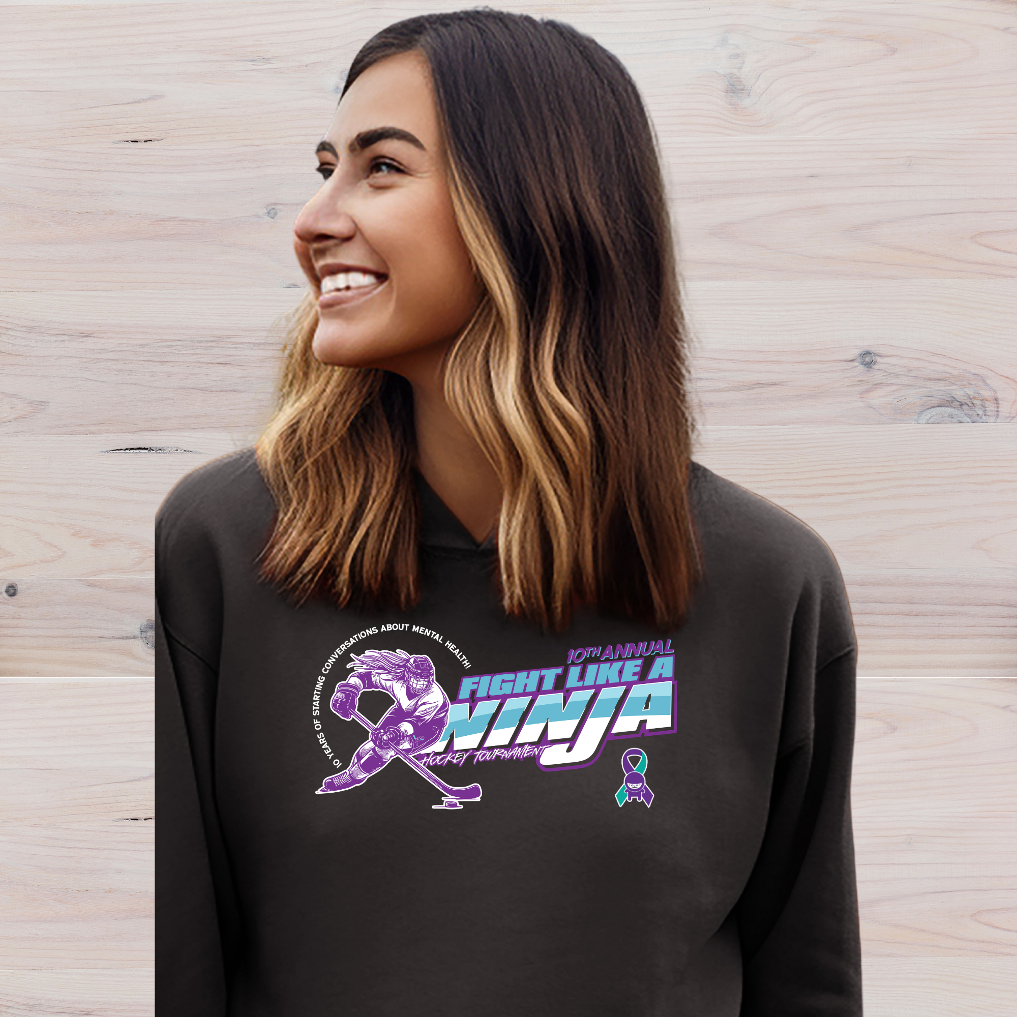 2025 Fight Like a Ninja Lightweight Hoodie