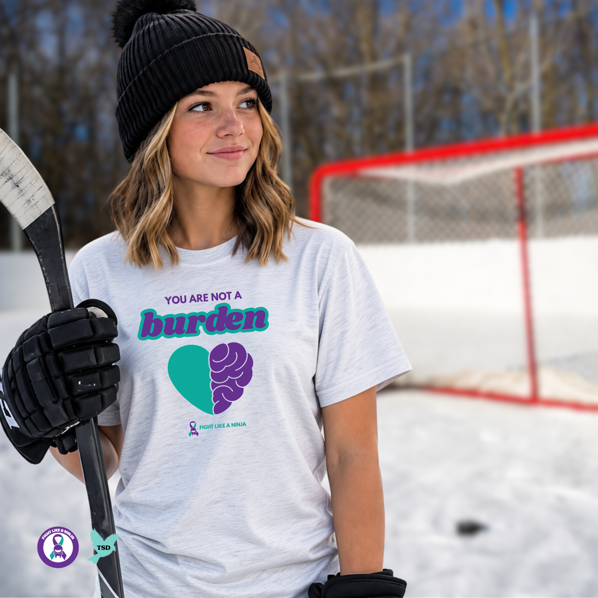 You Are Not a Burden Tee