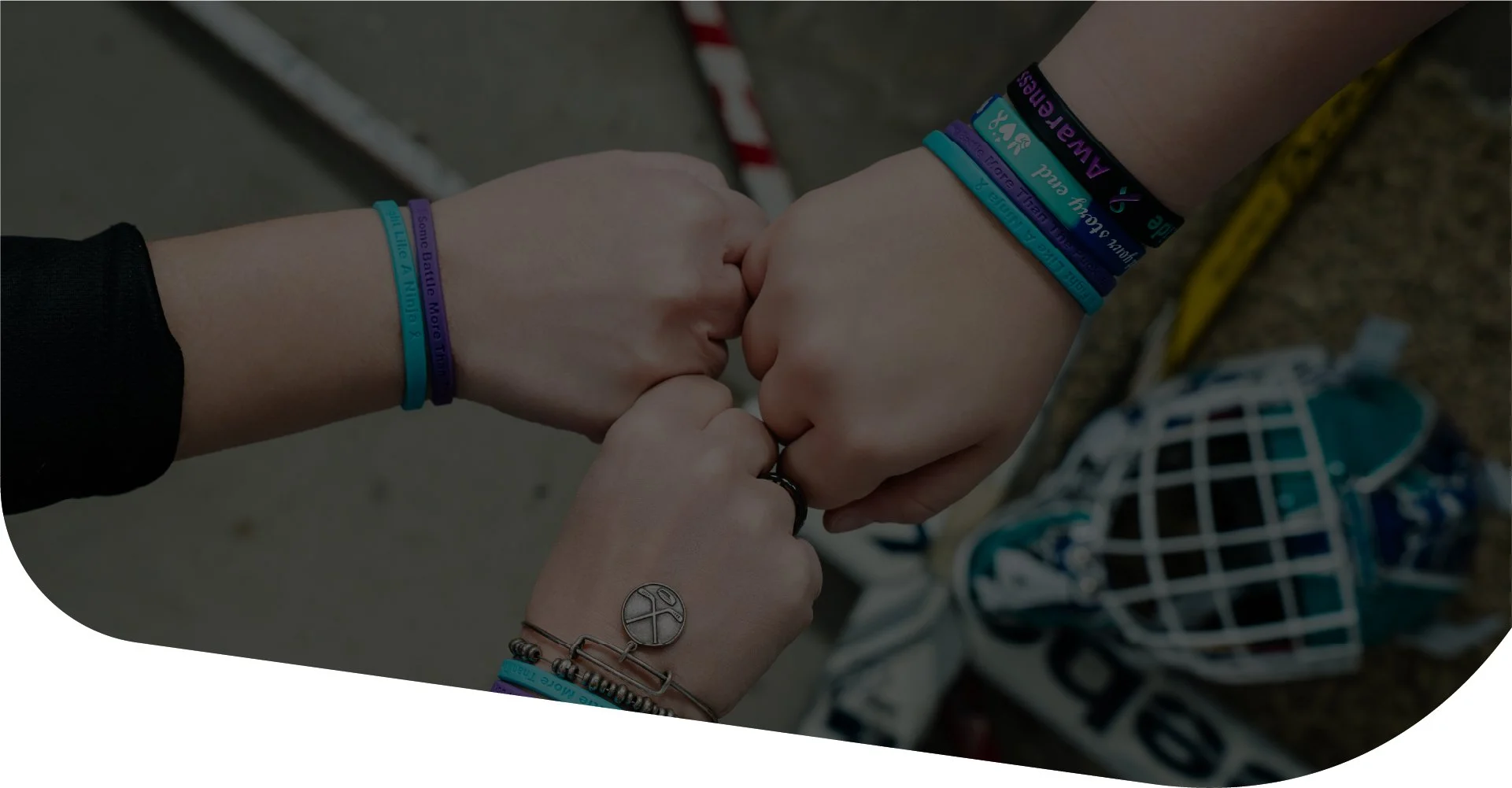 Fight like a ninja bracelets