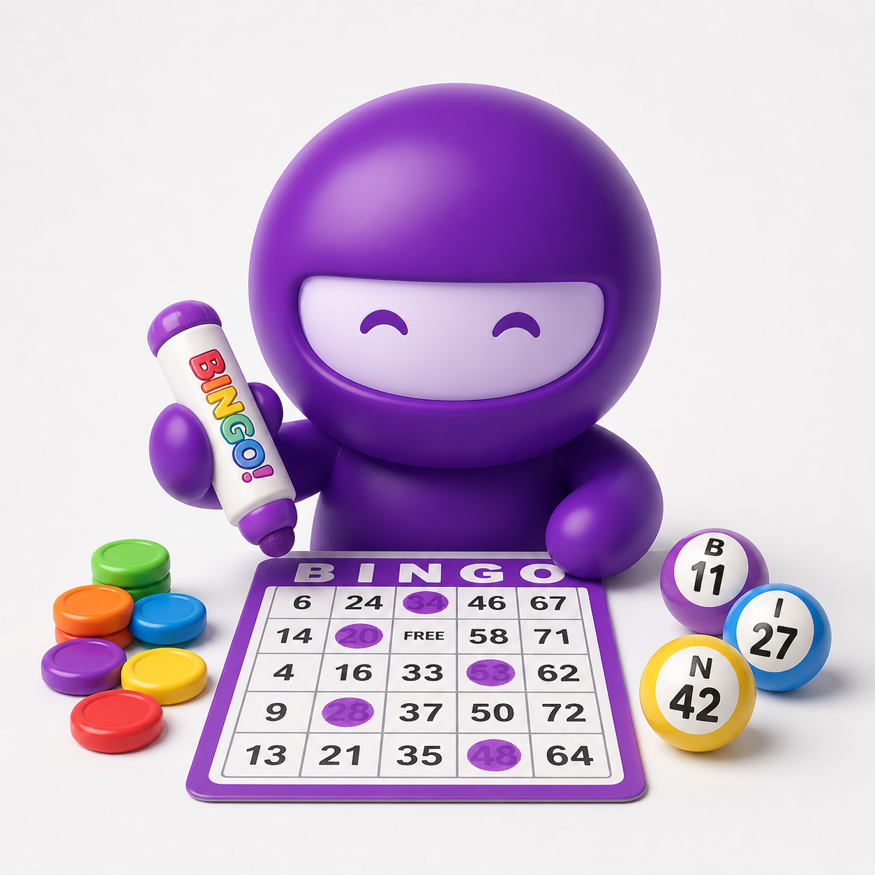 Fight Like A Ninja BINGO