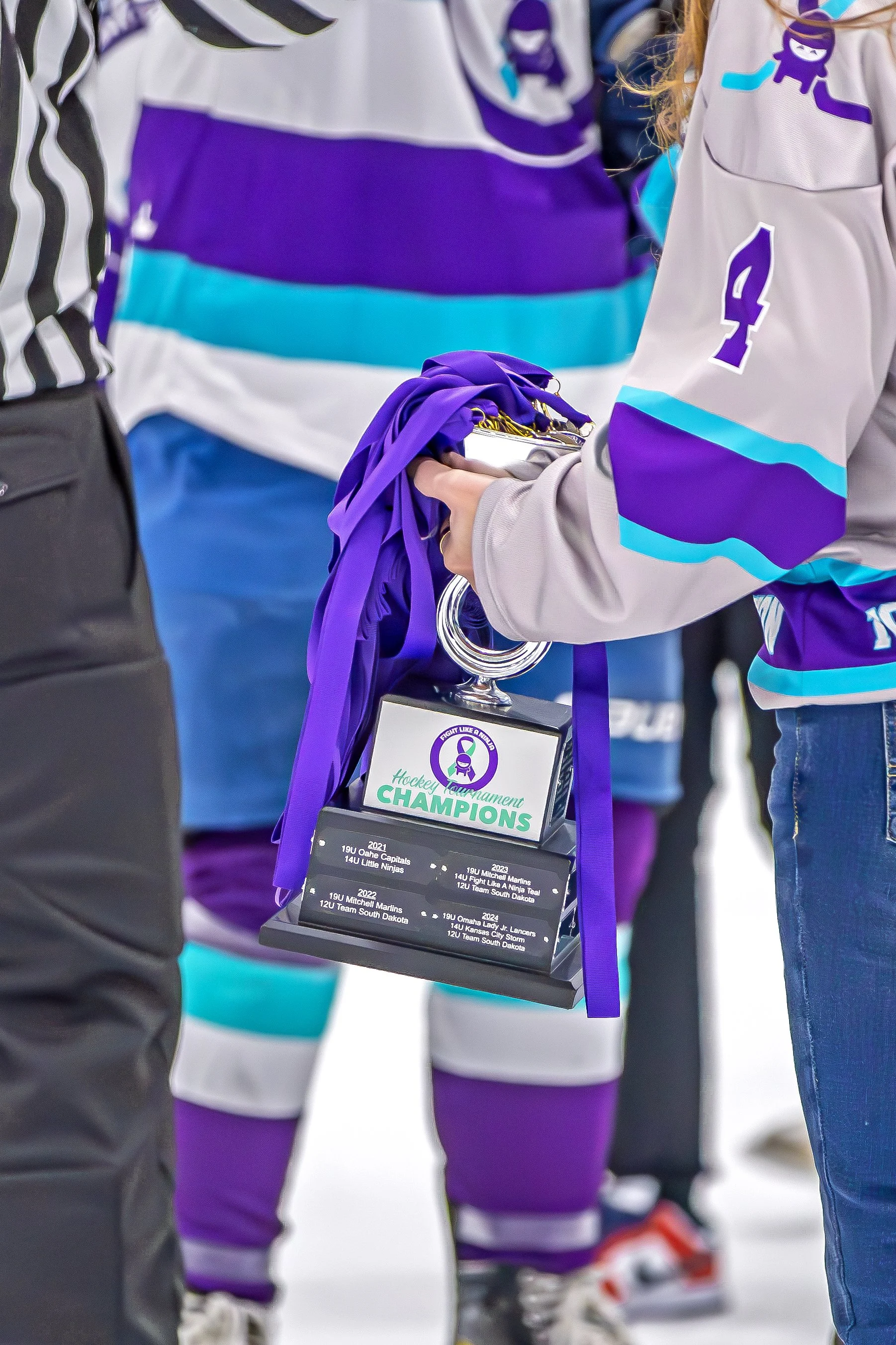 Fight Like A Ninja Trophy