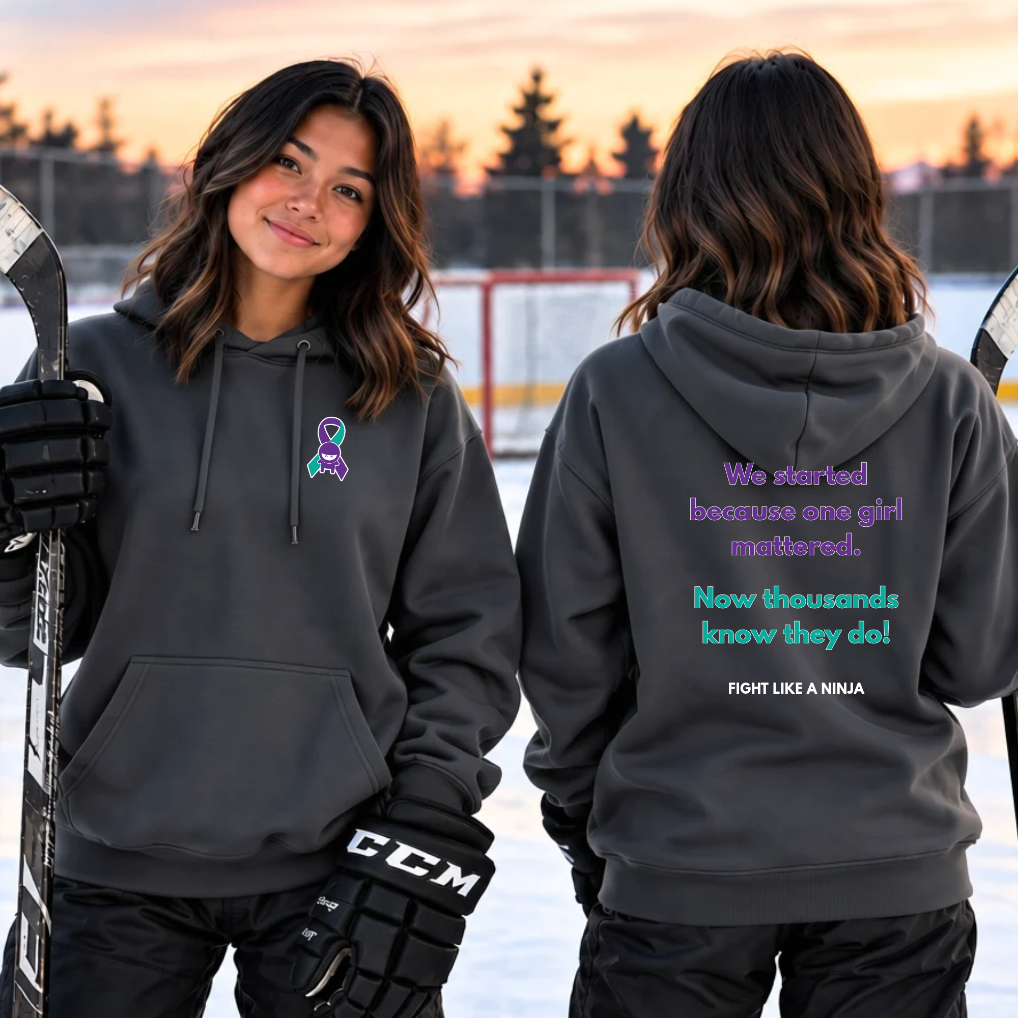 One Girl Mattered Hoodie