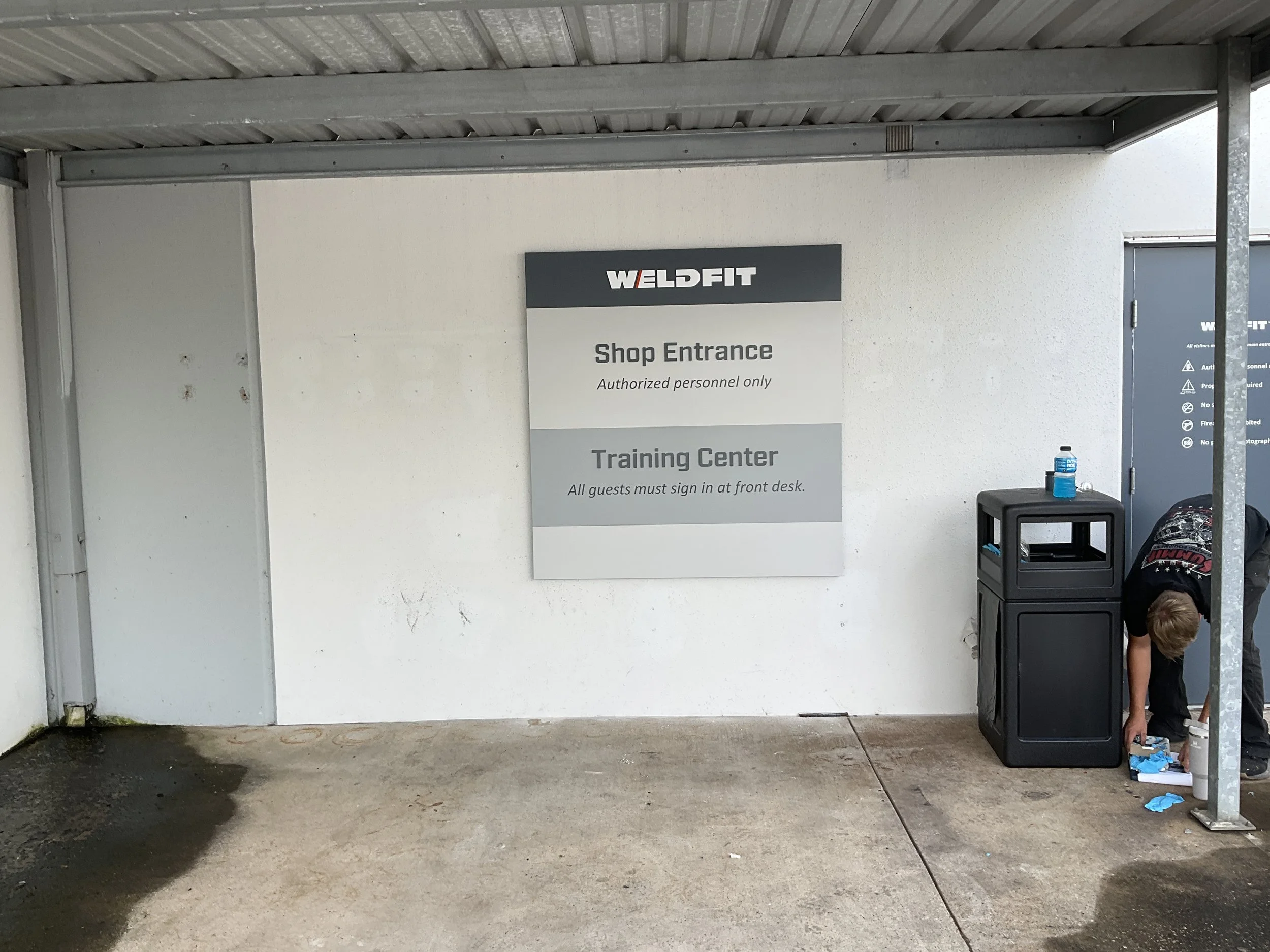 Firebrand Custom Signage for WeldFit