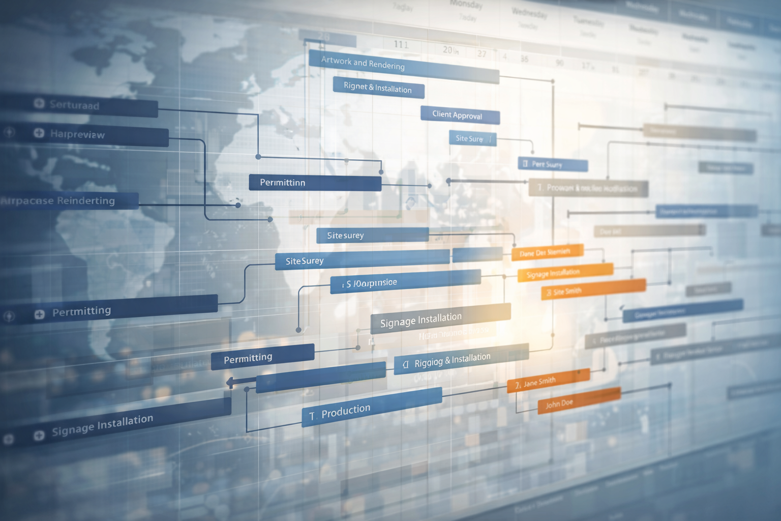 The Hidden Complexity of Global Signage Programs