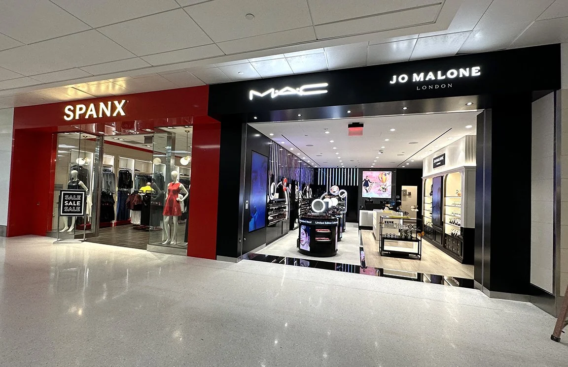Brand Identity Signage - MAC and Jo Malone