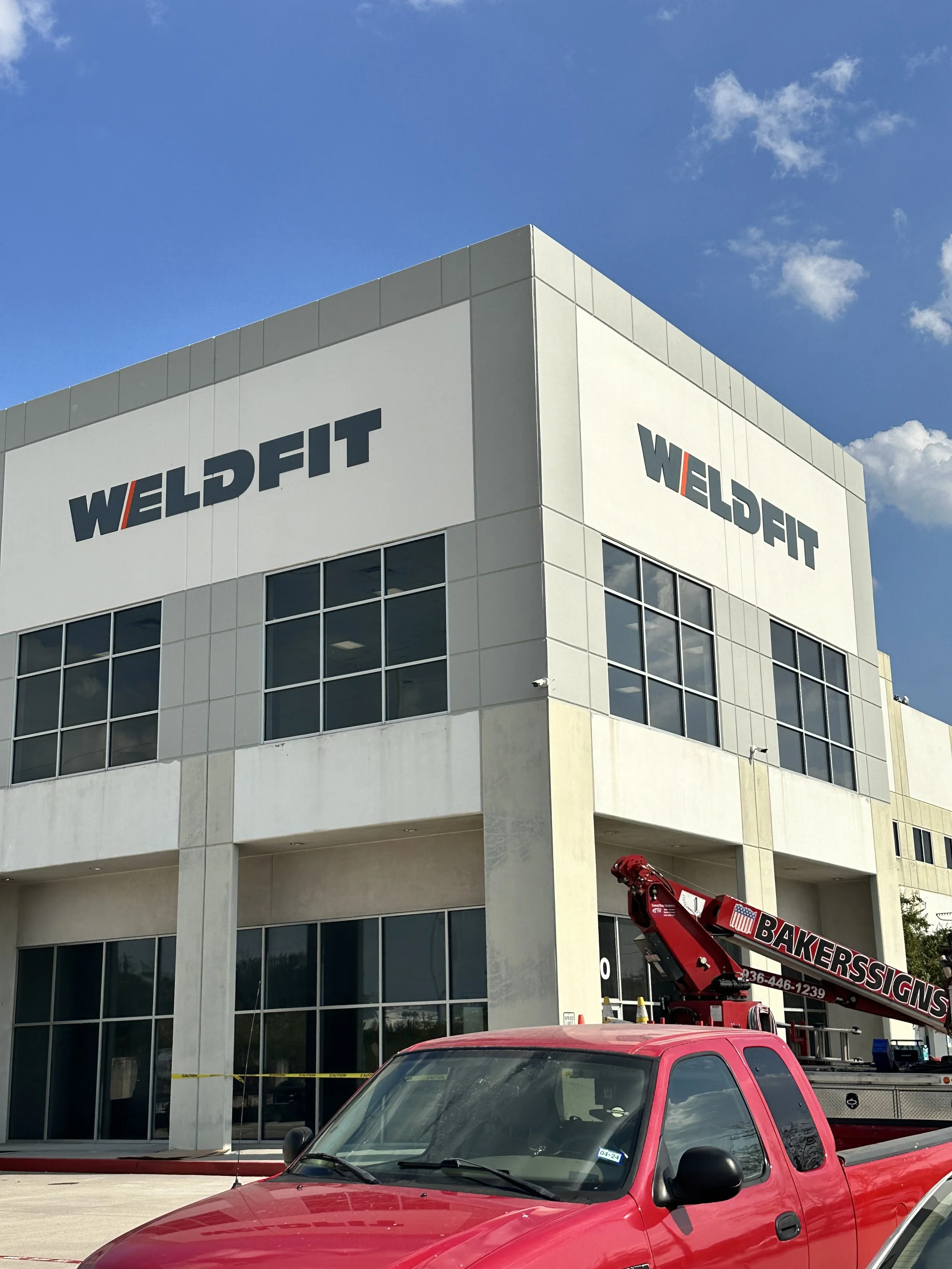 Brand Identity Signage - WeldFit