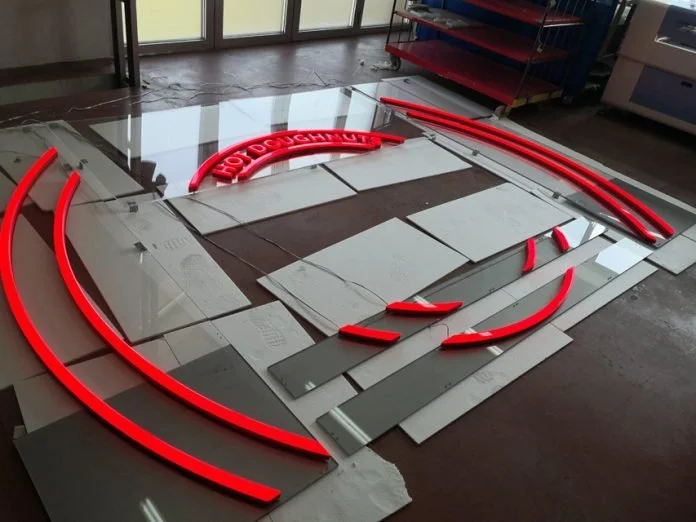 Firebrand Custom Signage for Krispy Kreme