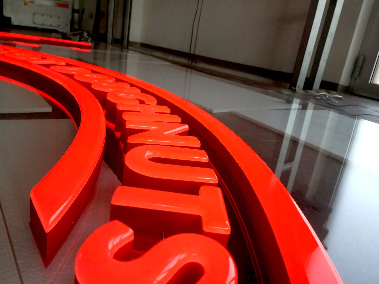 Custom Illuminated Signage - Krispy Kreme