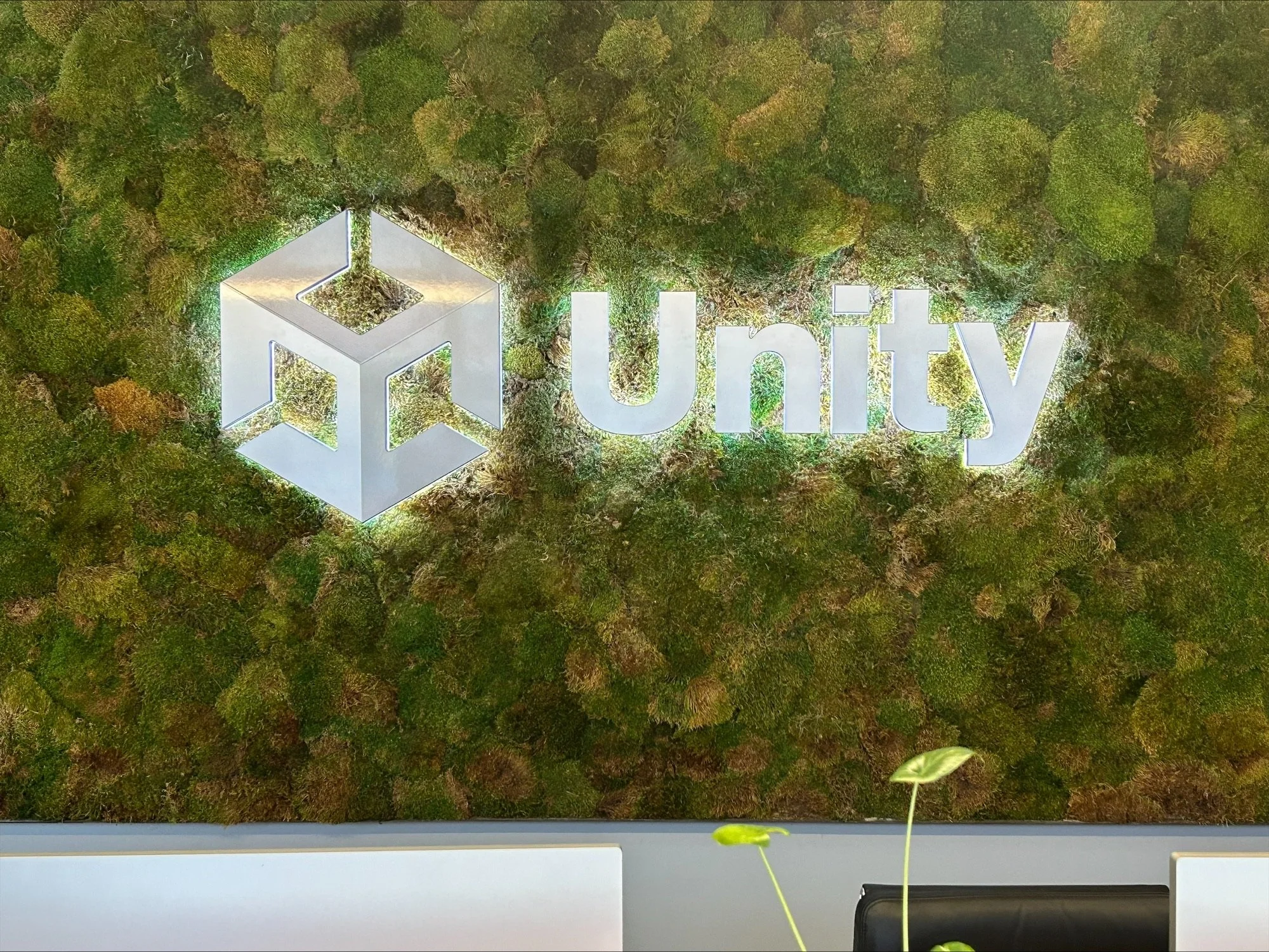 Unity Interior Reception Desk Signage