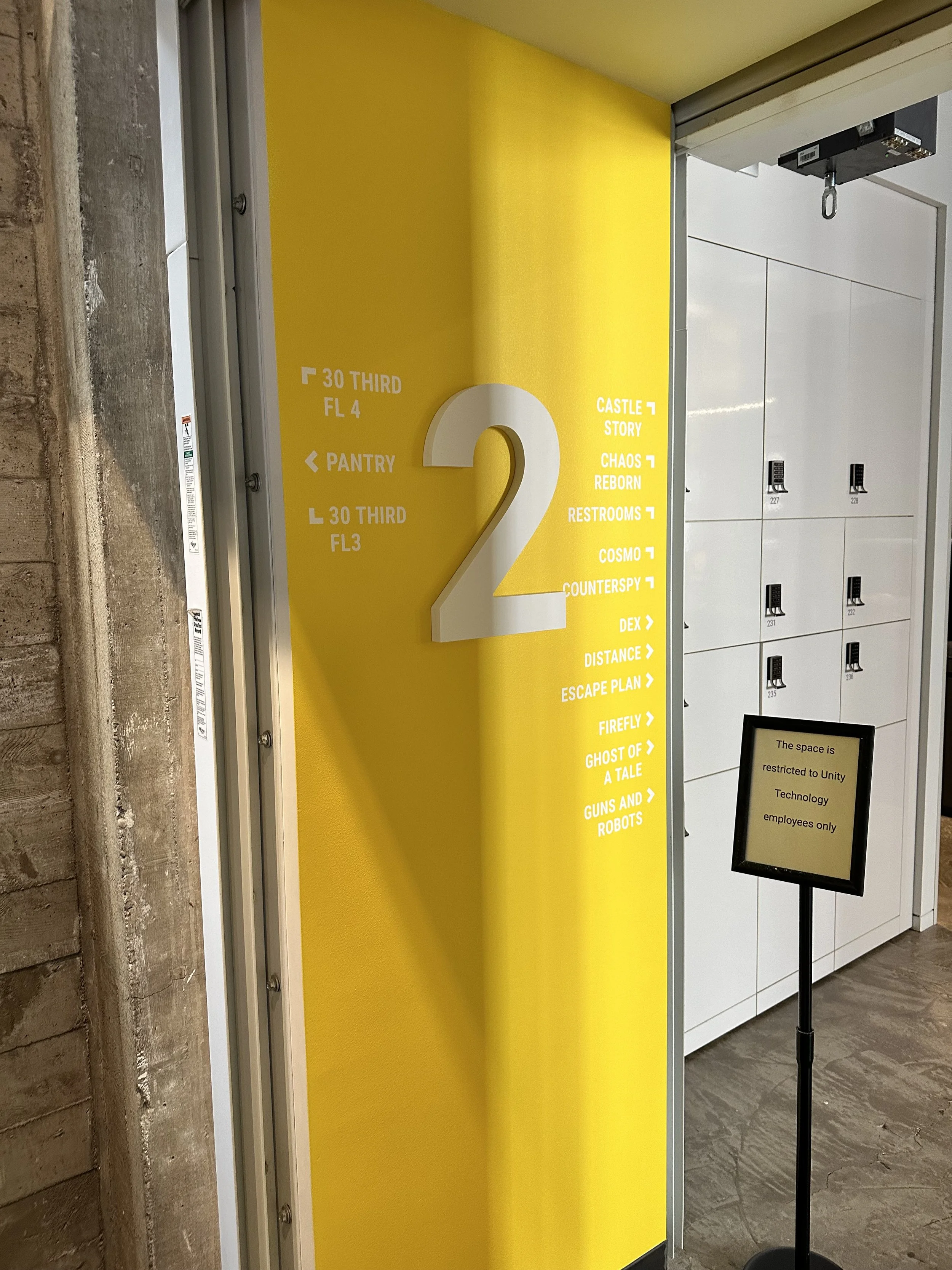 Wayfinding and Regulatory Signage - Unity