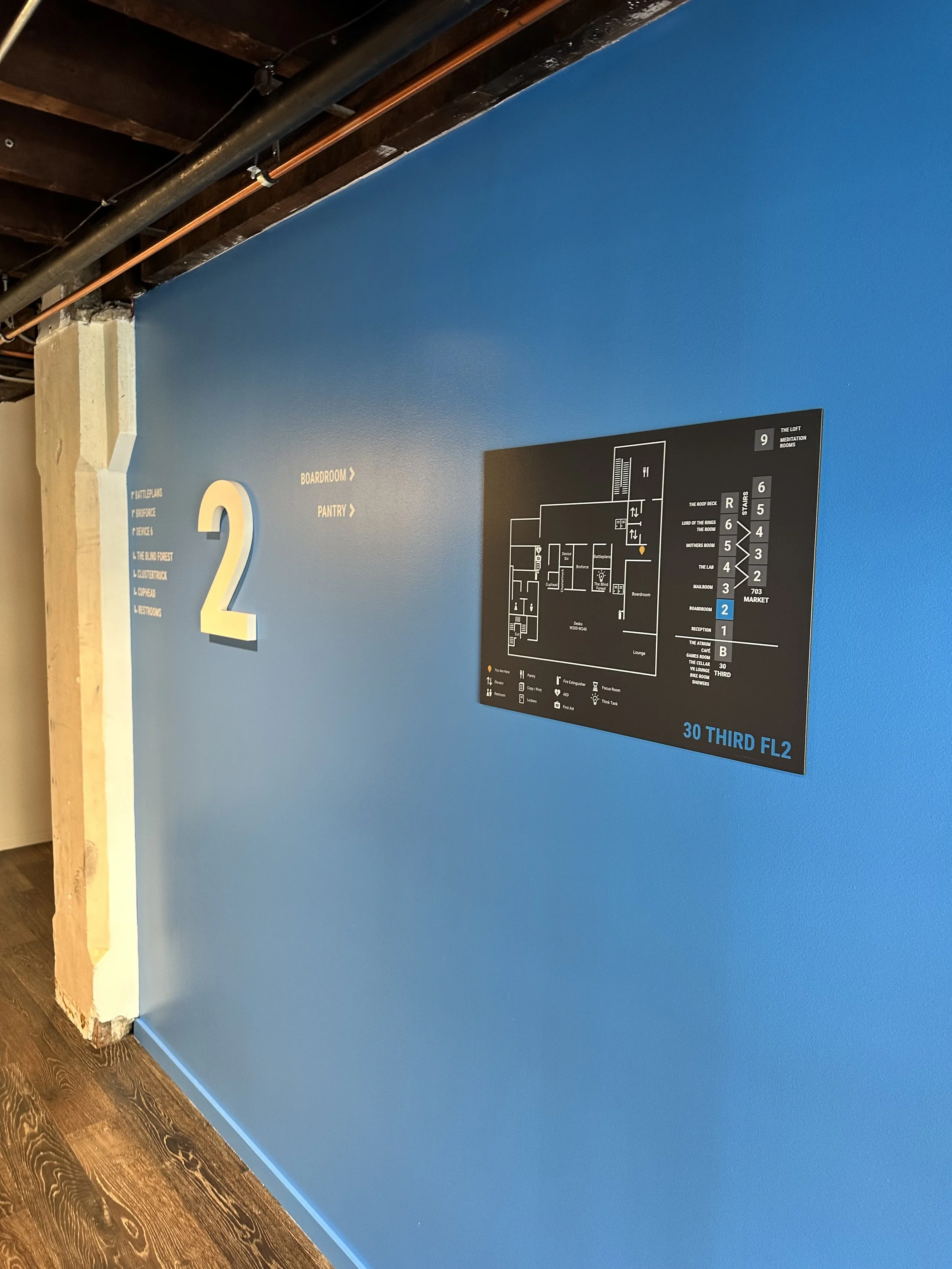Wayfinding and Regulatory Signage - Unity