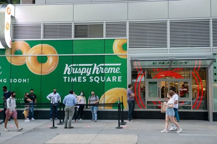 Firebrand Custom Signage for Krispy Kreme