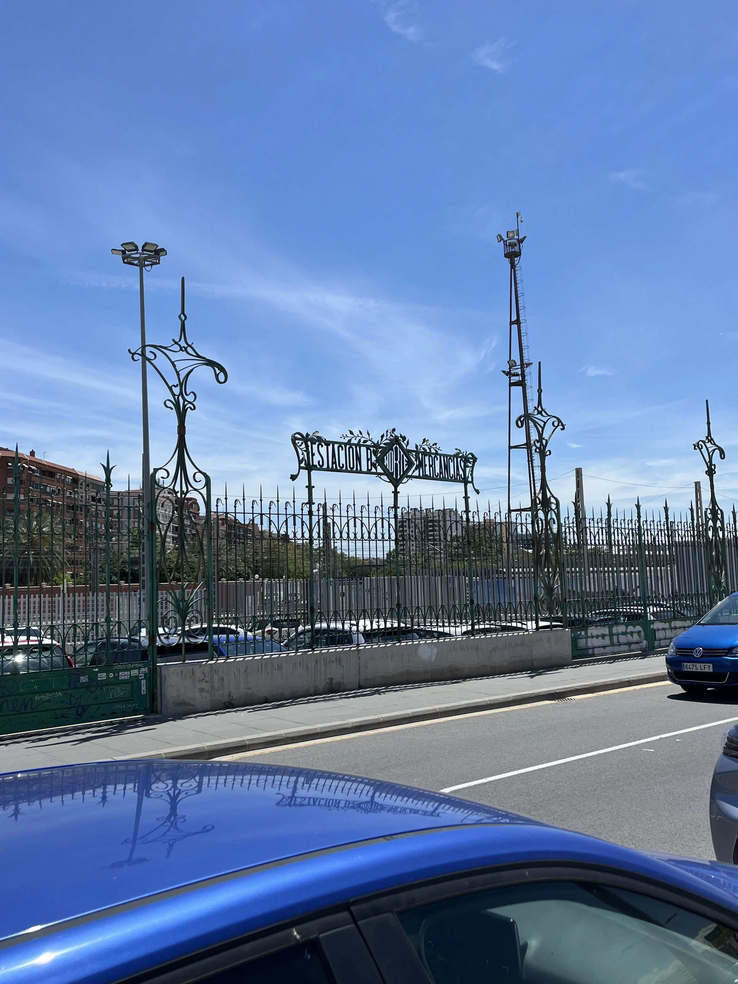Estacion de tren en Valencia